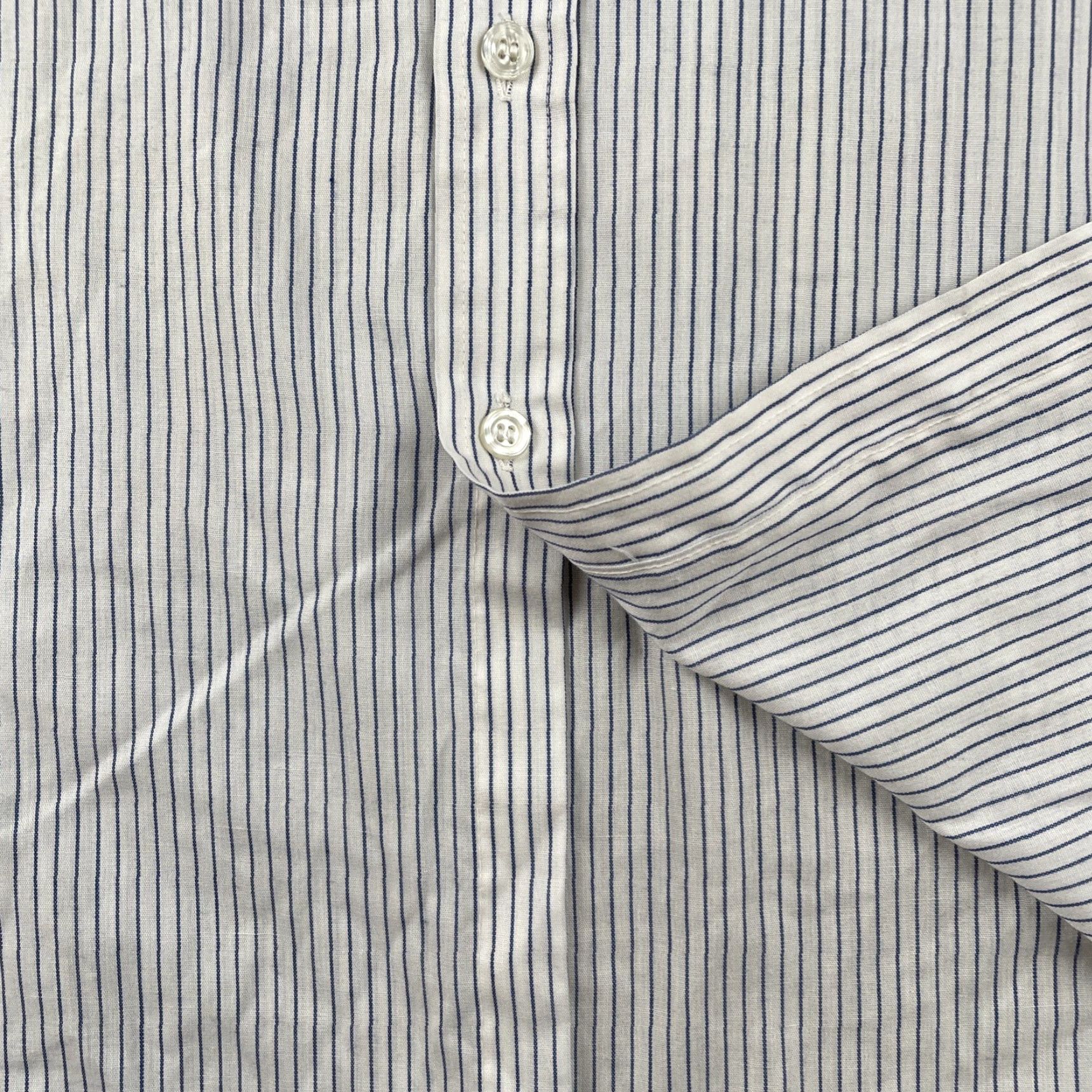 Vintage VINTAGE No Fade Button Shirt Long Sleeve Striped Collared White XL-2XL Men SS Size US XL / EU 56 / 4 - 6 Thumbnail