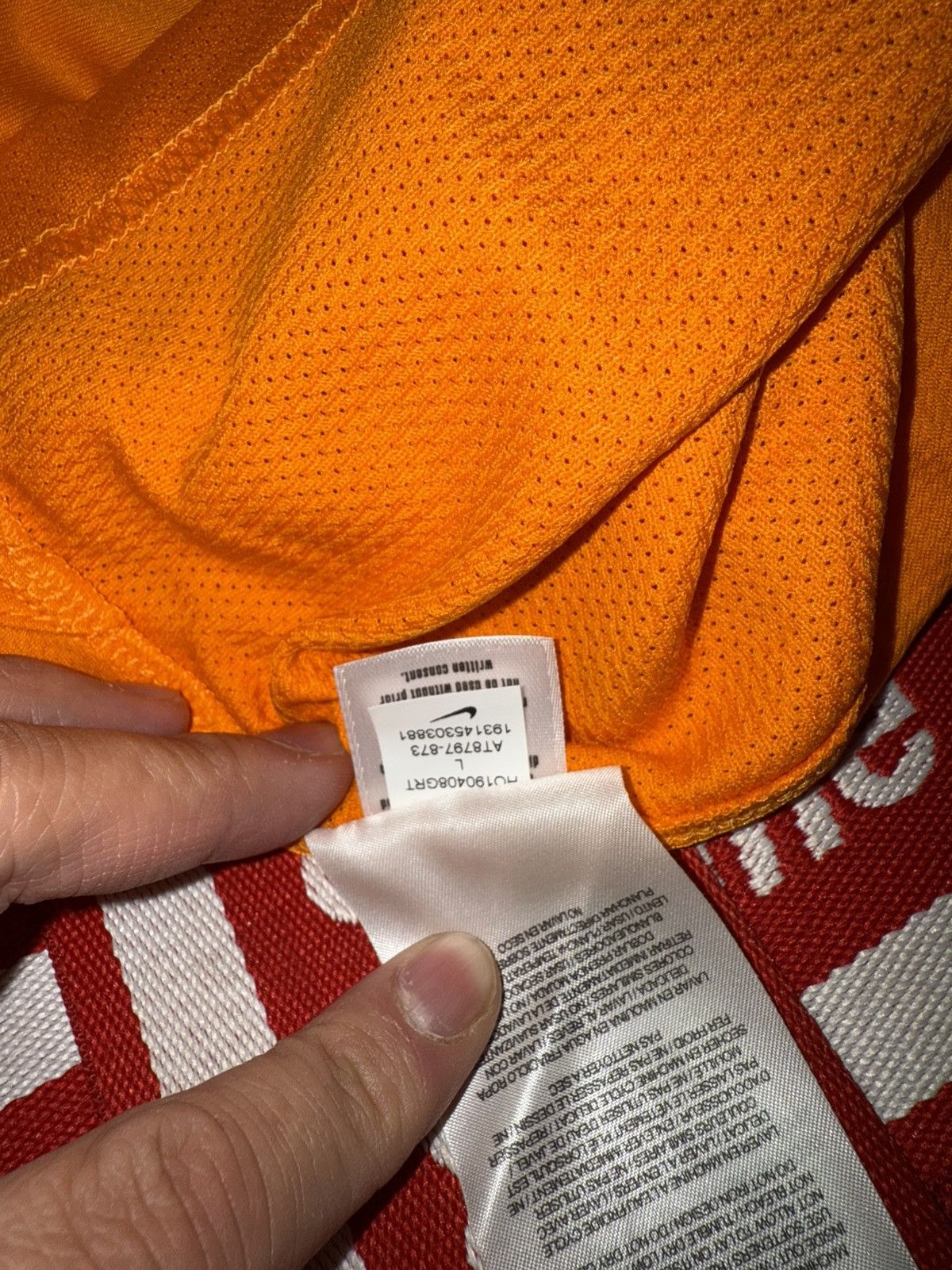 Nike Nike Tennessee Basketball Jersey Sz L Size US L / EU 52-54 / 3 - 5 Thumbnail