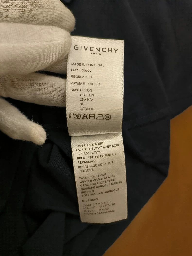 Givenchy Givenchy Short Sleeve T-Shirt with 3D Logo, Metal Print, W Size US M / EU 48-50 / 2 - 7 Thumbnail