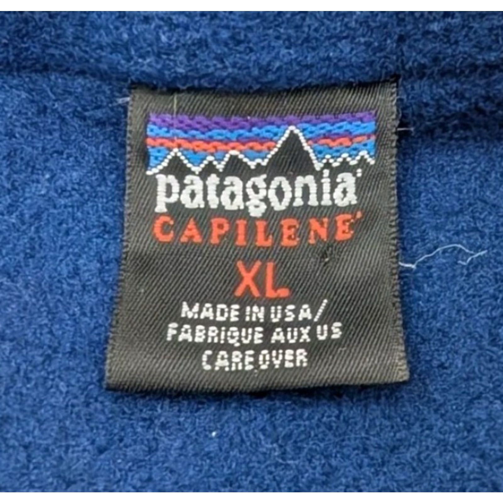 Patagonia Vintage Patagonia Pullover Sweater Jacket Mens XL Capilene Fleece USA Made 90s Size US XL / EU 56 / 4 - 7 Thumbnail
