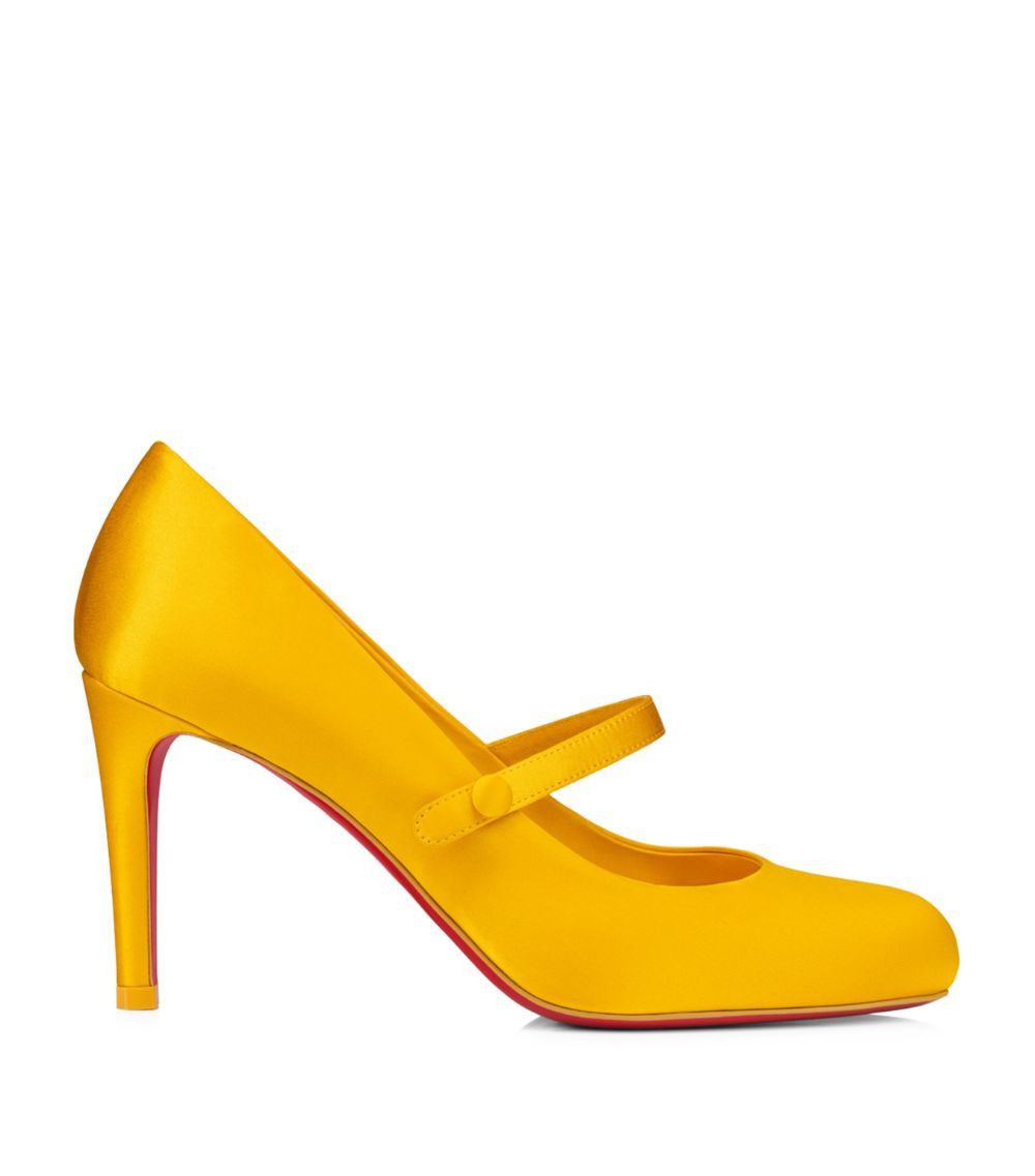 Christian Louboutin o1s1wg110924 Pumppie Wallis in Yellow Size US 5 / IT 35 - 1 Thumbnail