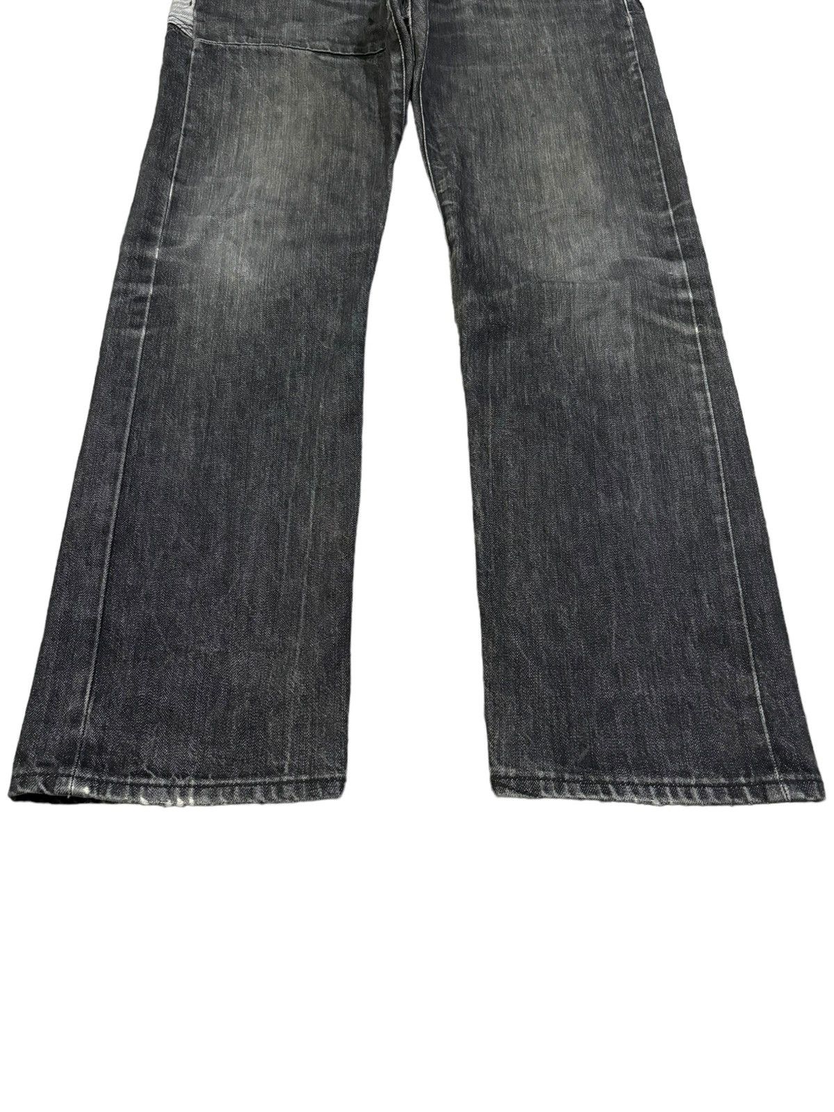 Volcom Vintage Volcom Selvedge Faded Regular Straight Ripped Jeans Size US 32 / EU 48 - 9 Thumbnail