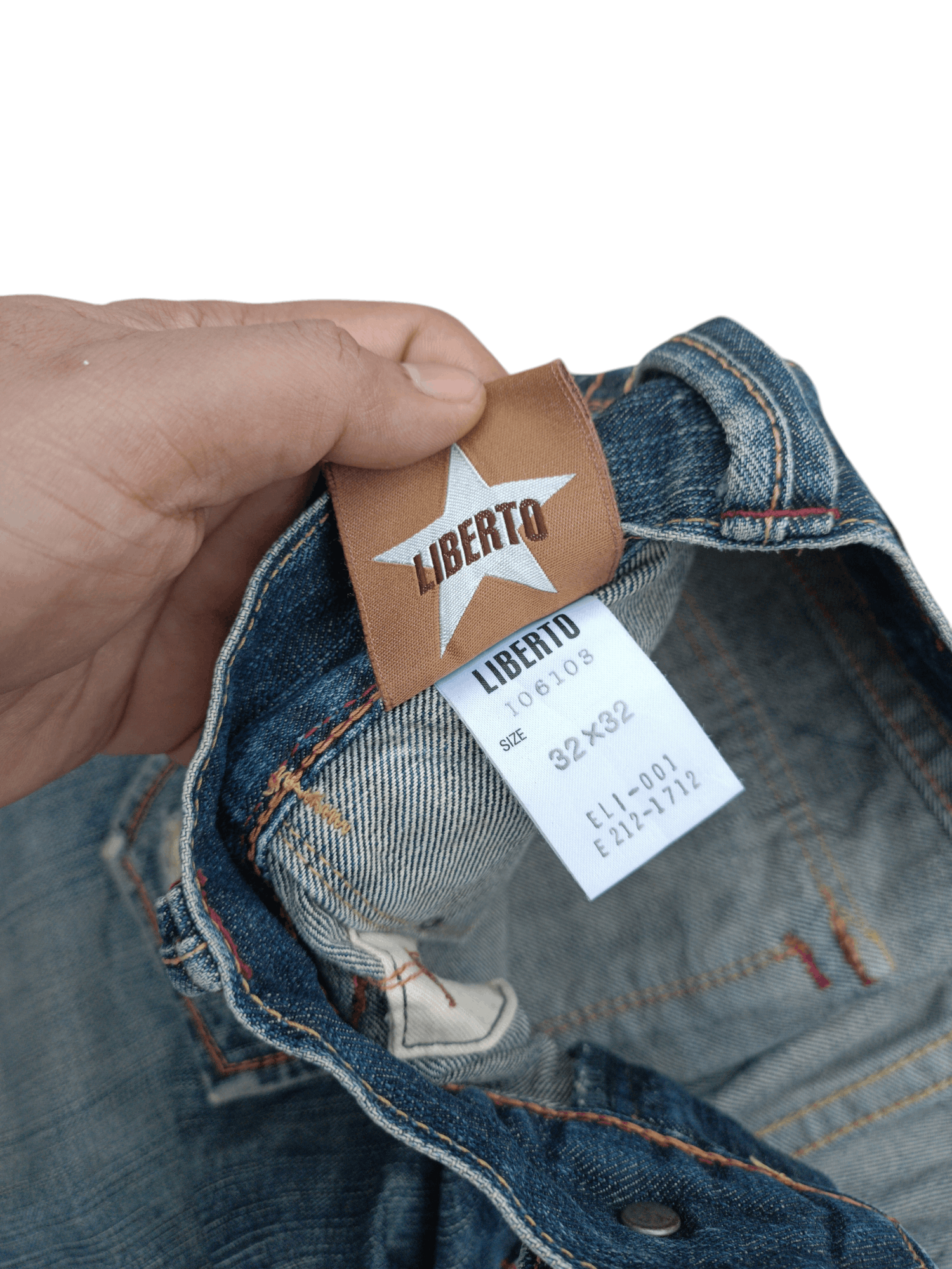 Hysteric Glamour × Japanese Brand RARE 🔥 Japan 🇯🇵 Liberto Distressed Design Size US 34 / EU 50 - 13 Thumbnail