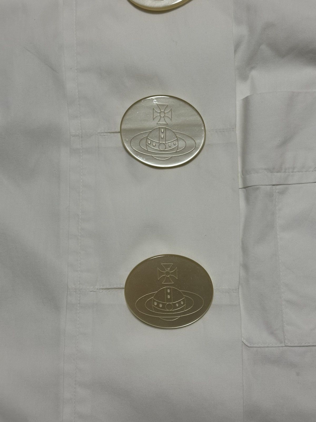 Vivienne Westwood VIVIENNE WESTWOOD F/W 1998 Dressed To Scale Button Up Shirt Size M / US 6-8 / IT 42-44 - 6 Thumbnail