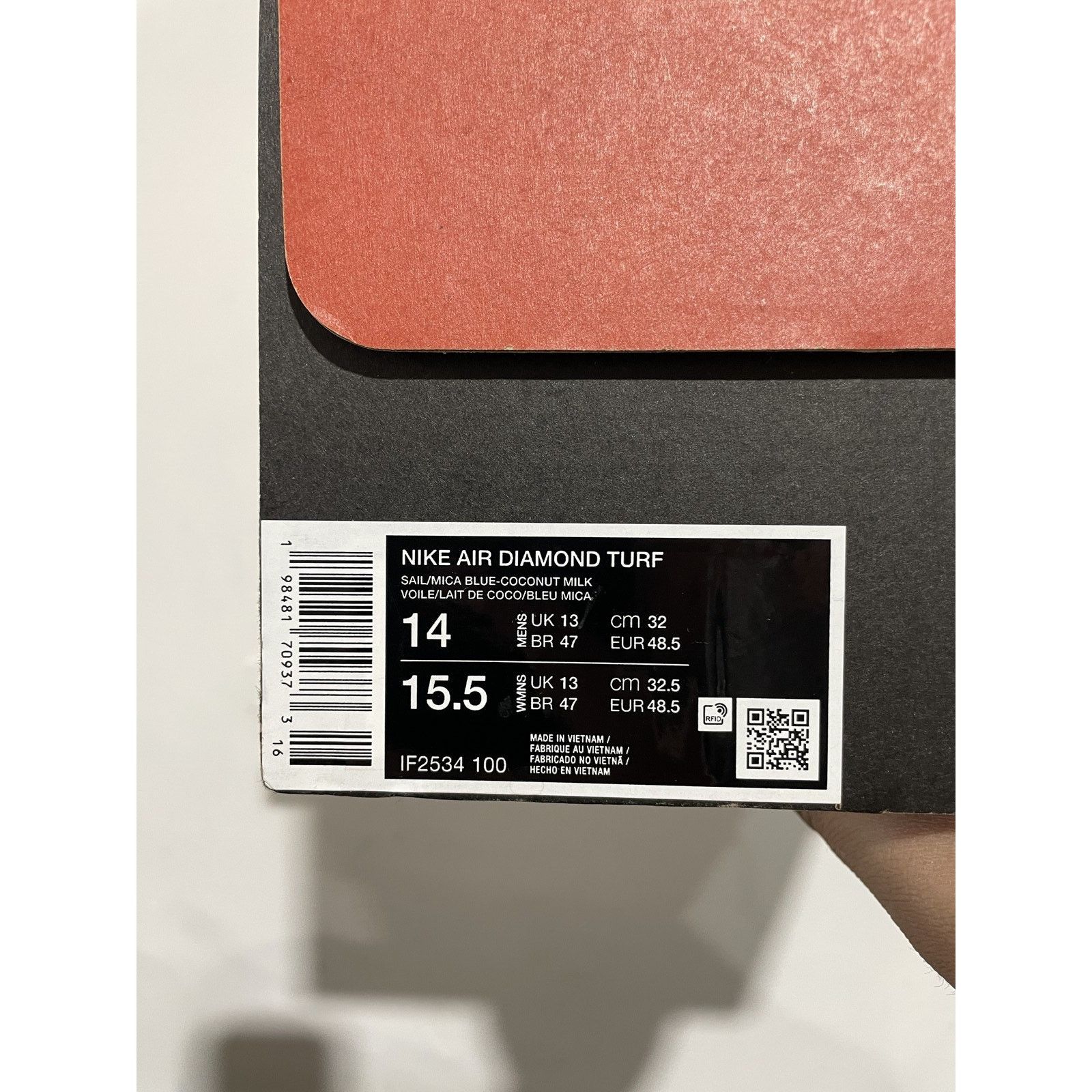 Nike NIKE AIR DIAMOND TURF MUST BE MONEY SIZE 14 NEW Size US 14 / EU 47 - 7 Thumbnail