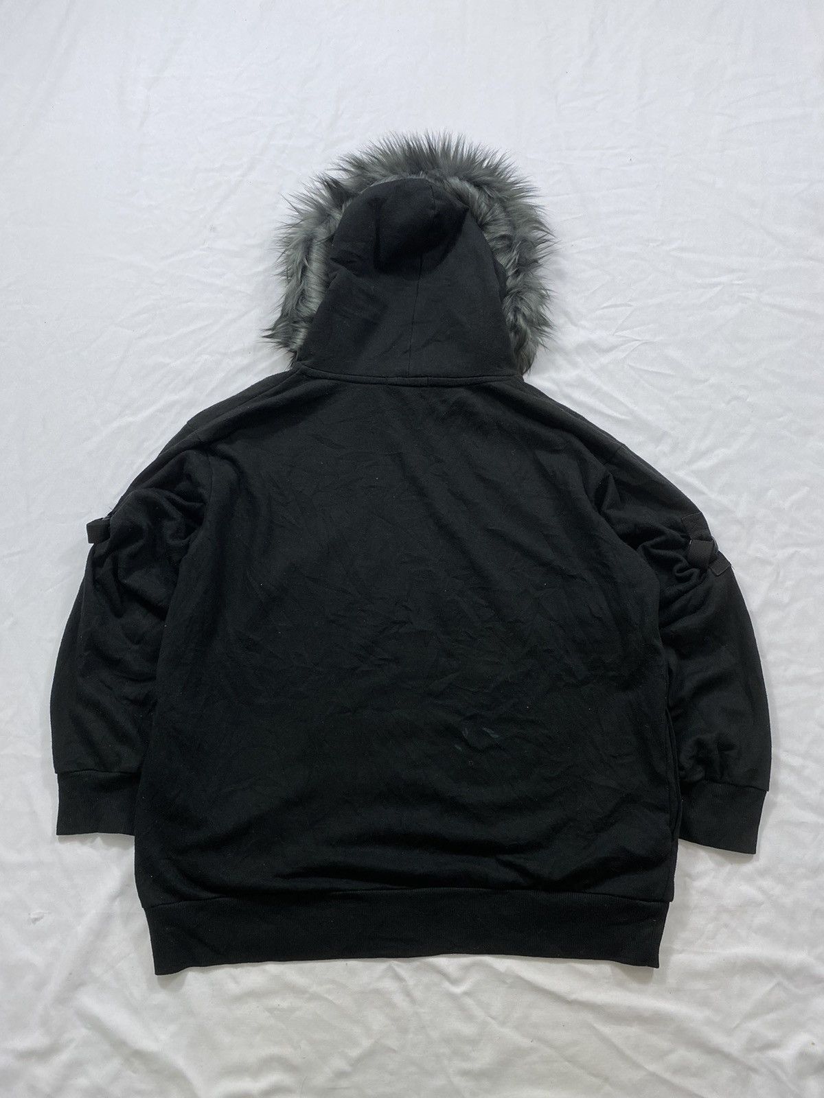 Japanese Brand Japanese Xrfm enormous fur hoodie ifsix lgb style Size US M / EU 48-50 / 2 - 2 Thumbnail