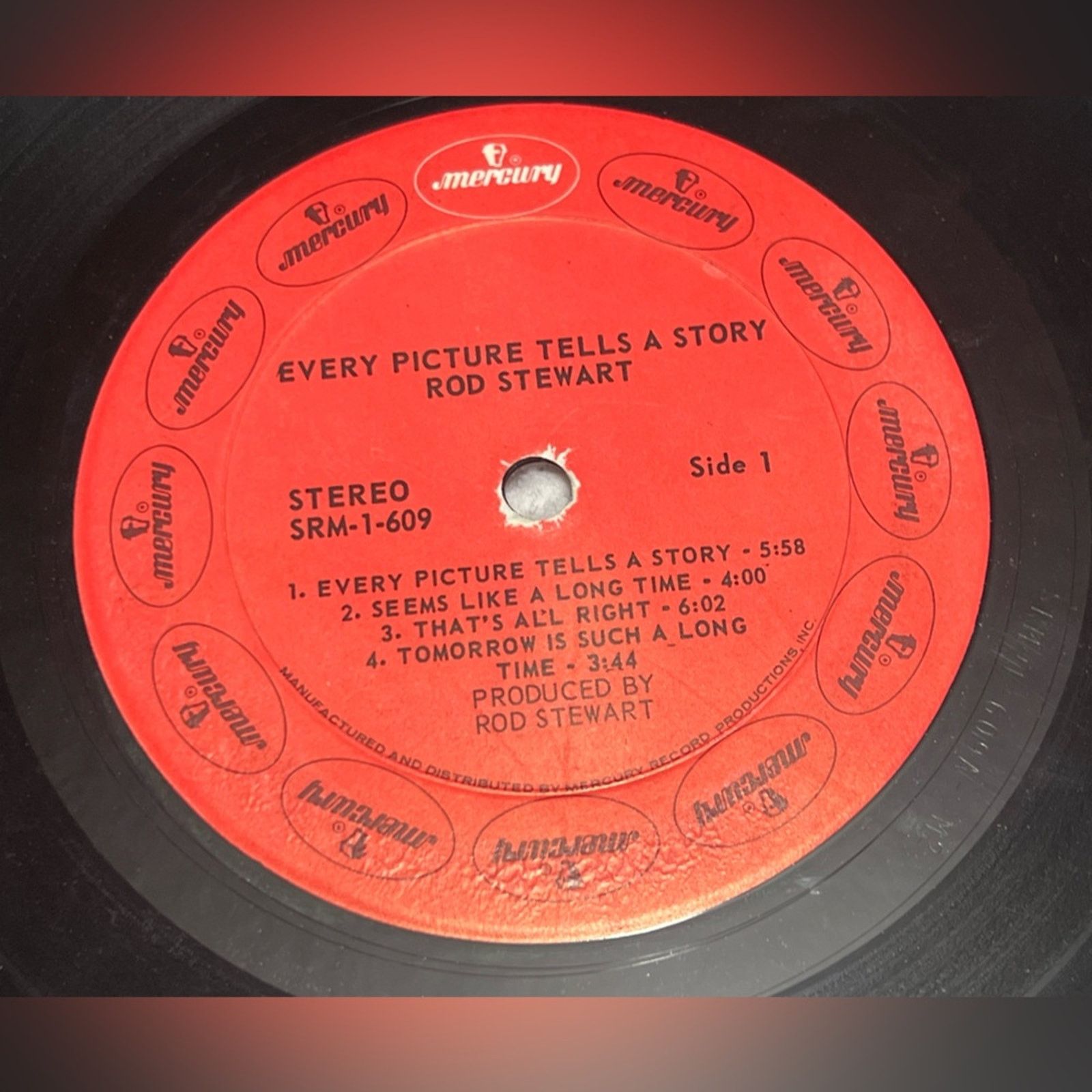 Other Rod Stewart 'Every Picture Tells a Story' Vinyl LP Record Size ONE SIZE - 4 Thumbnail