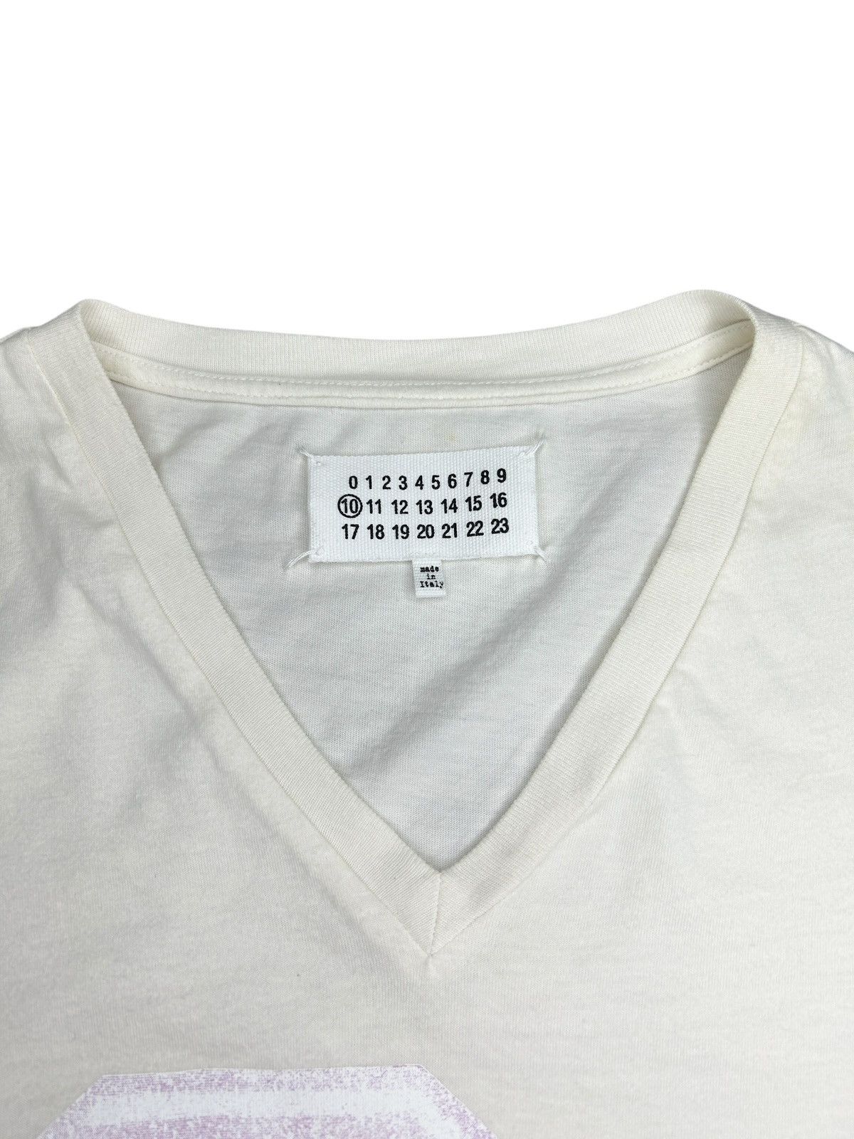 Maison Margiela S/S 12 Numbers T-Shirt Size US S / EU 44-46 / 1 - 3 Thumbnail
