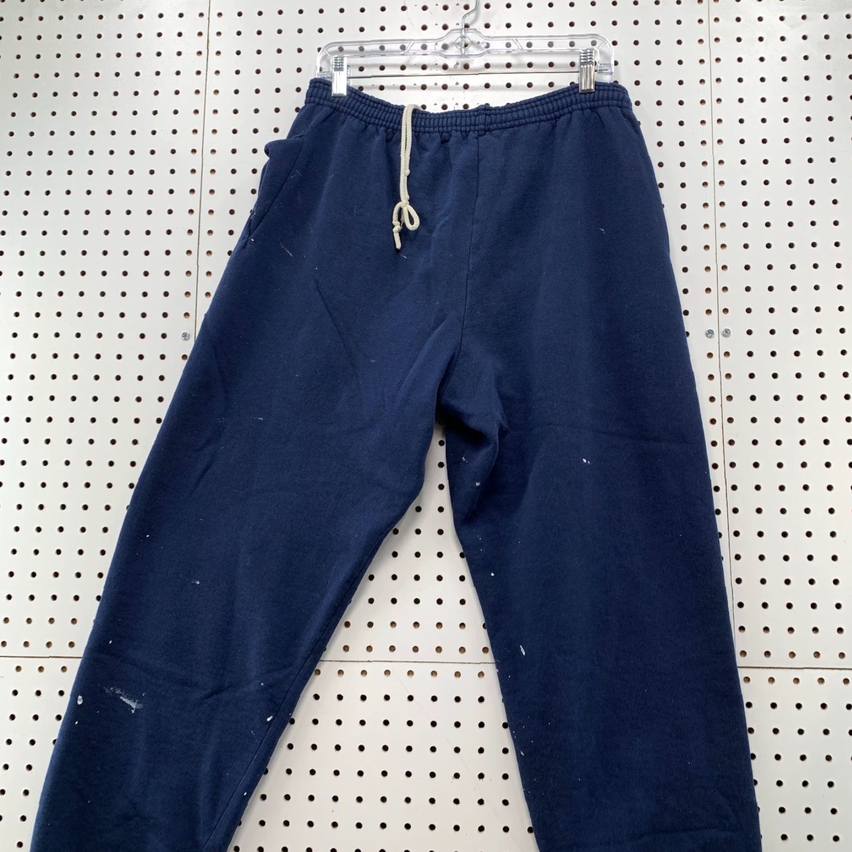 Vintage VINTAGE Bike Sweatshirt Mens Large Blue Distressed Paint Fleece 34x30 Made USA Size US L / EU 52-54 / 3 - 7 Thumbnail