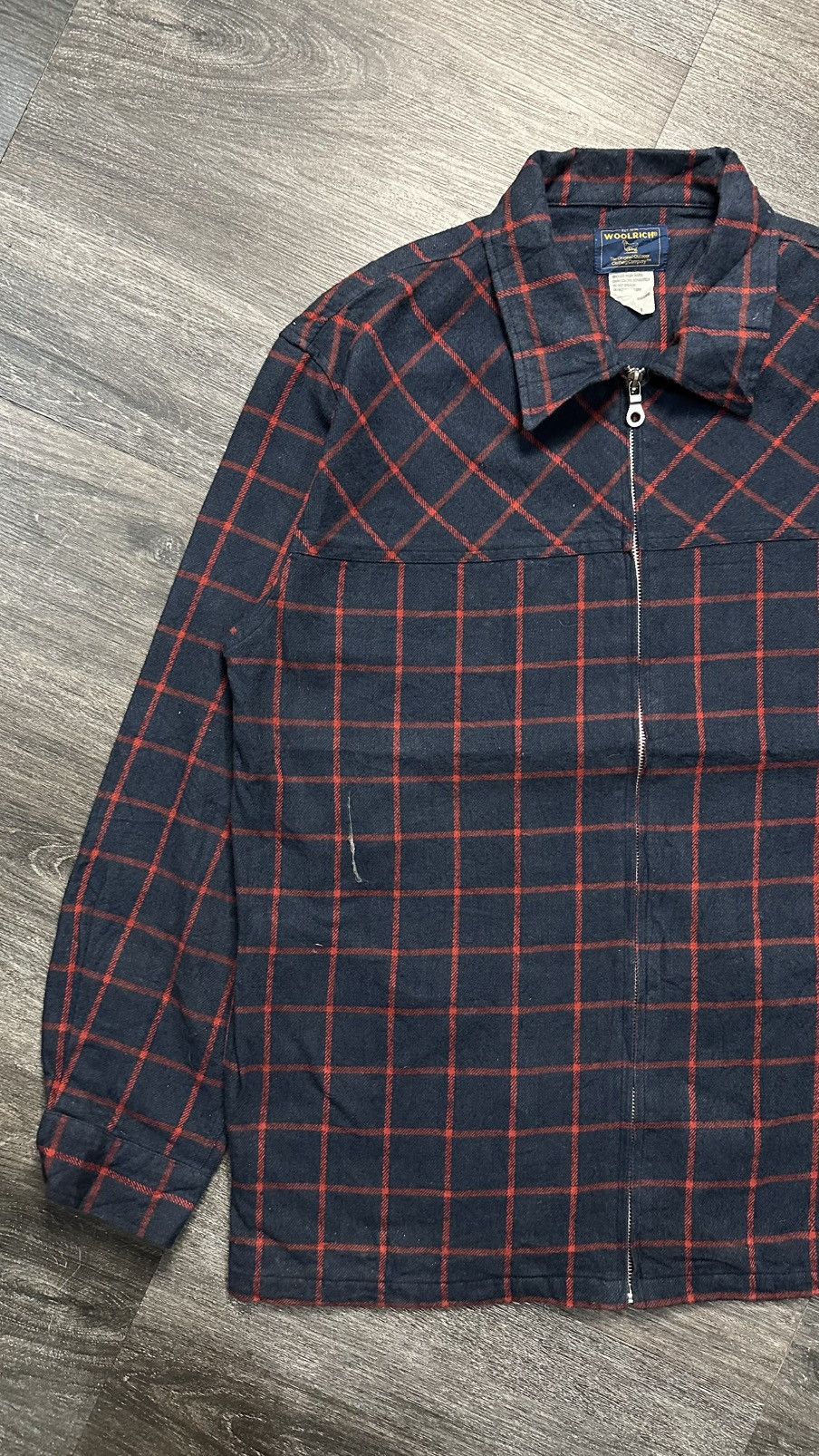 Woolrich Woolen Mills 90s woolrich plaid zipper jacket Size US M / EU 48-50 / 2 - 2 Thumbnail