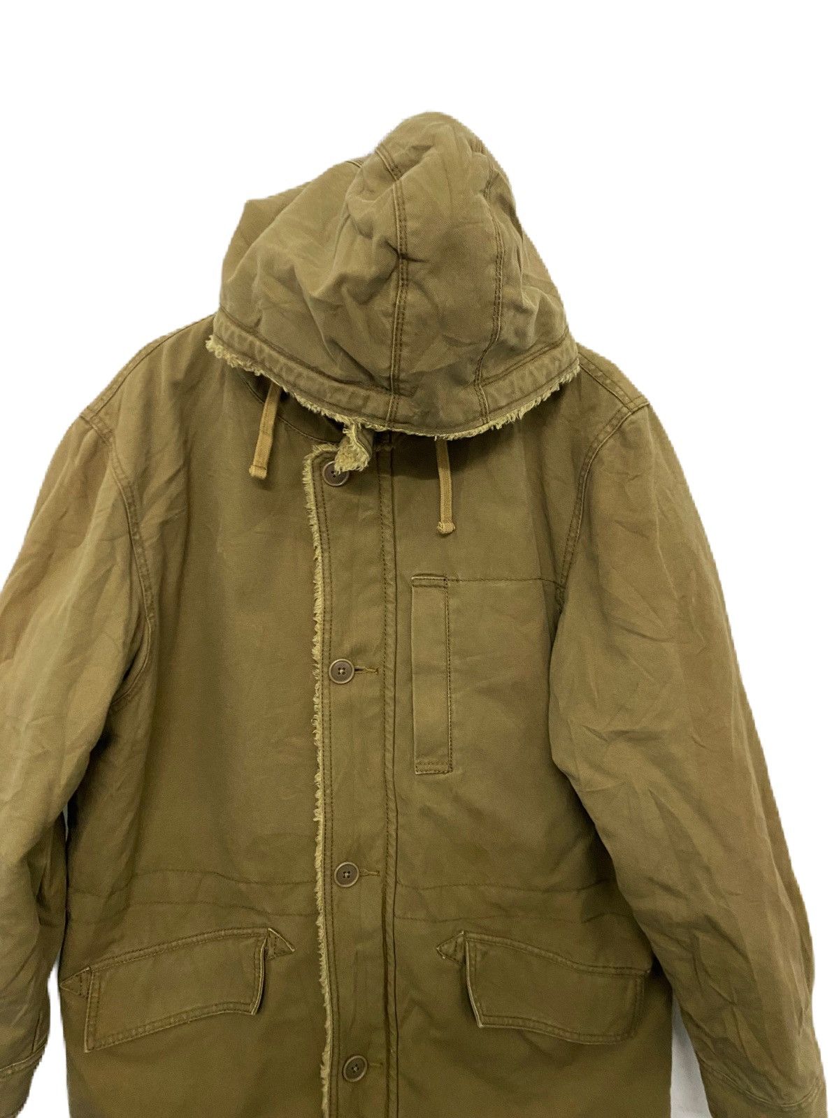 Undercover × Uniqlo × Vintage 💥Pick💥Vintage Uniqlo Undercover Long Coat Sherpa Inside Size US M / EU 48-50 / 2 - 3 Thumbnail