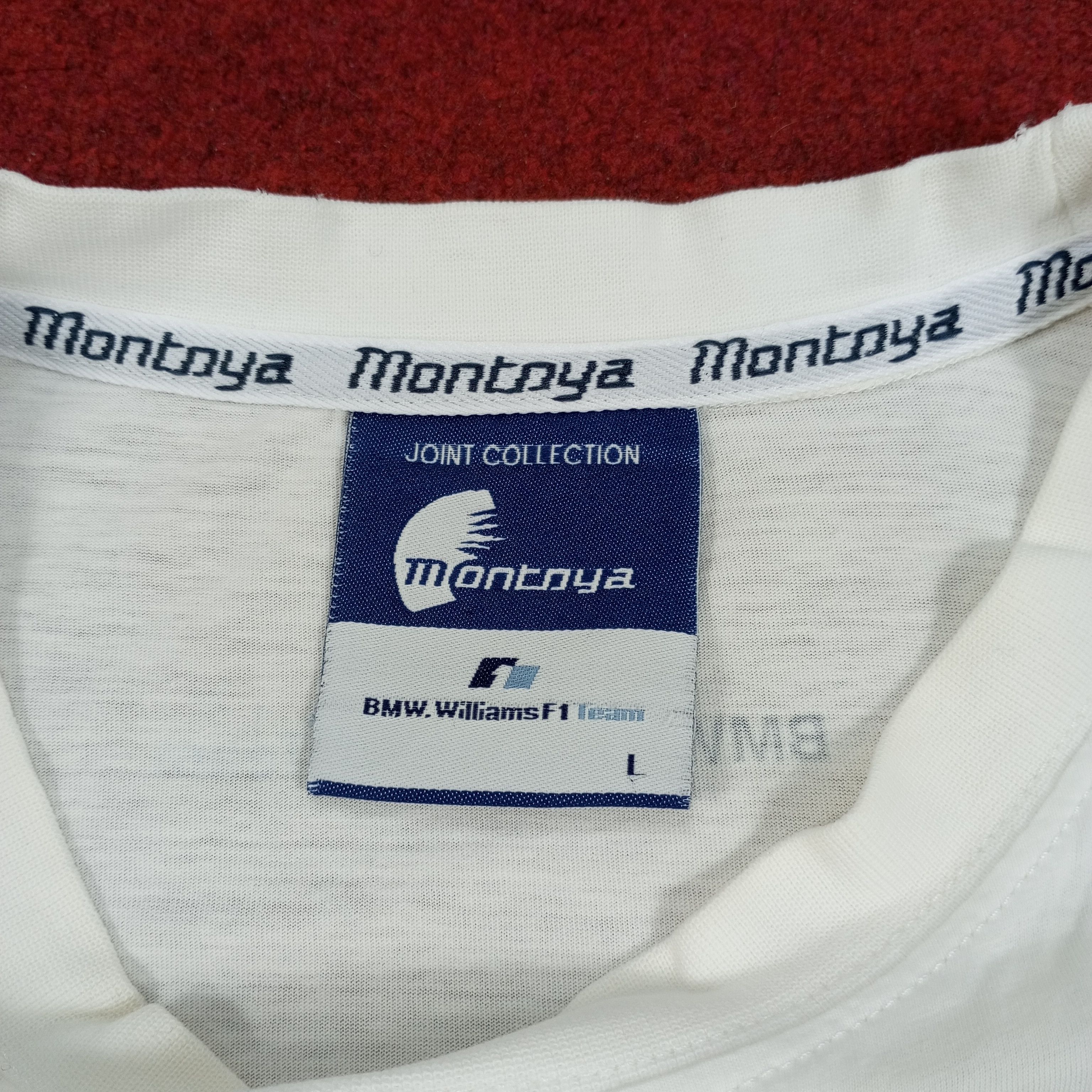 BMW × Vintage BMW Williams F1 Montoya Motorsports Design Tshirt Size US L / EU 52-54 / 3 - 7 Thumbnail