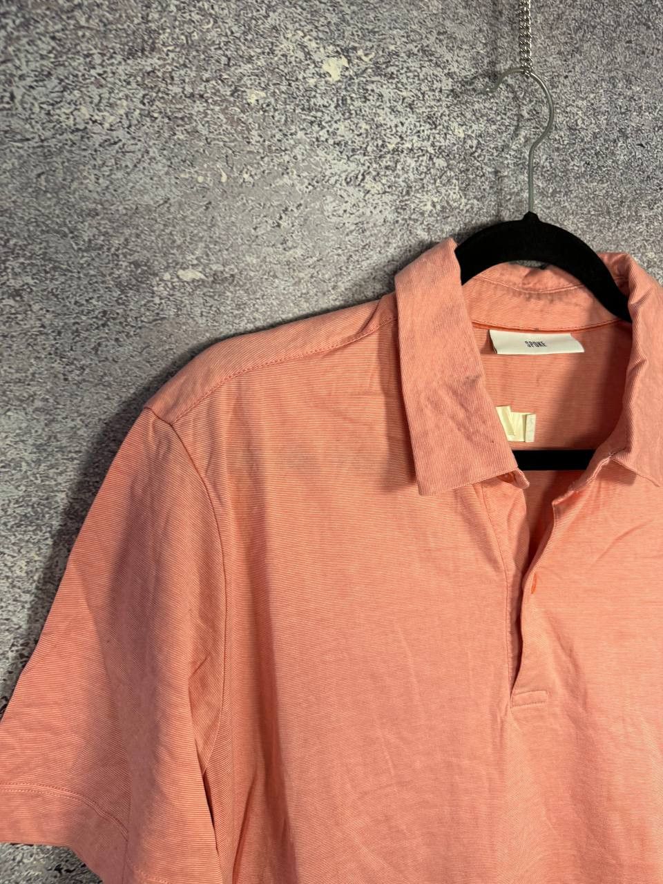 SPOKE Spoke London Polo Shirt Men's Rose Collar Stripes Medium Size US M / EU 48-50 / 2 - 5 Thumbnail
