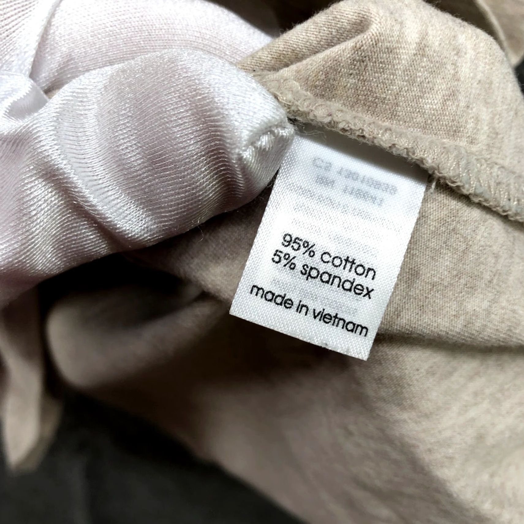 Vintage Lane Bryant Camisole Tank Womens 20 Beige Cotton Blend Stretch Adjustable Layering Sleeveless Camisole Women Plus Size 20/20 Size ONE SIZE - 6 Thumbnail