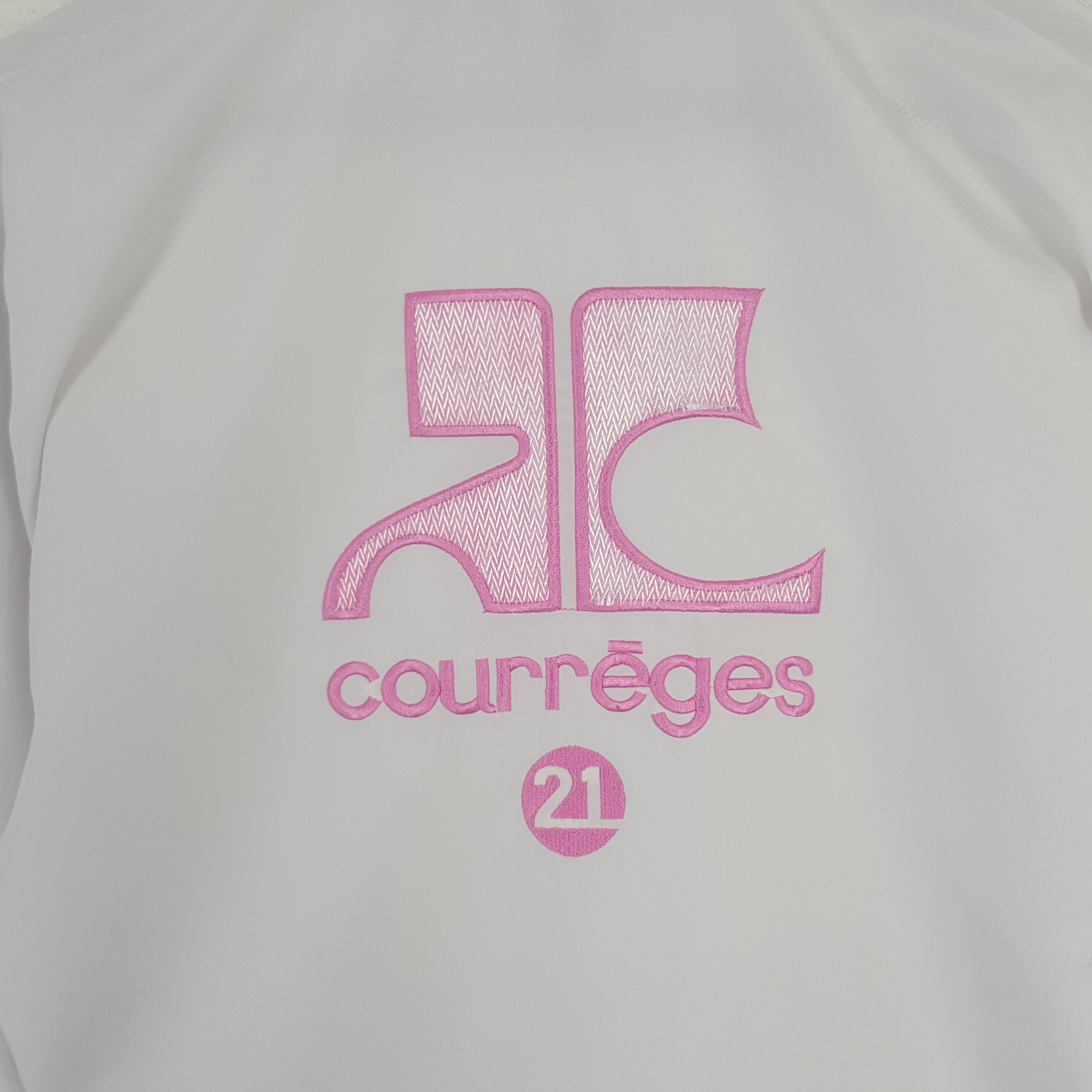 Courreges × Vintage Vintage Courreges Sport Windbreaker Jacket Size US L / EU 52-54 / 3 - 2 Thumbnail