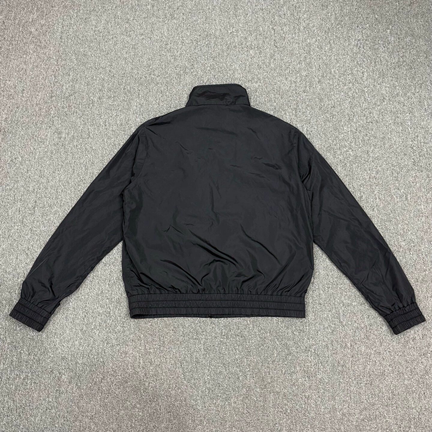 Versace Versace Black Gold Thread Logo Nylon Jacket 50 99 New Size US M / EU 48-50 / 2 - 2 Thumbnail