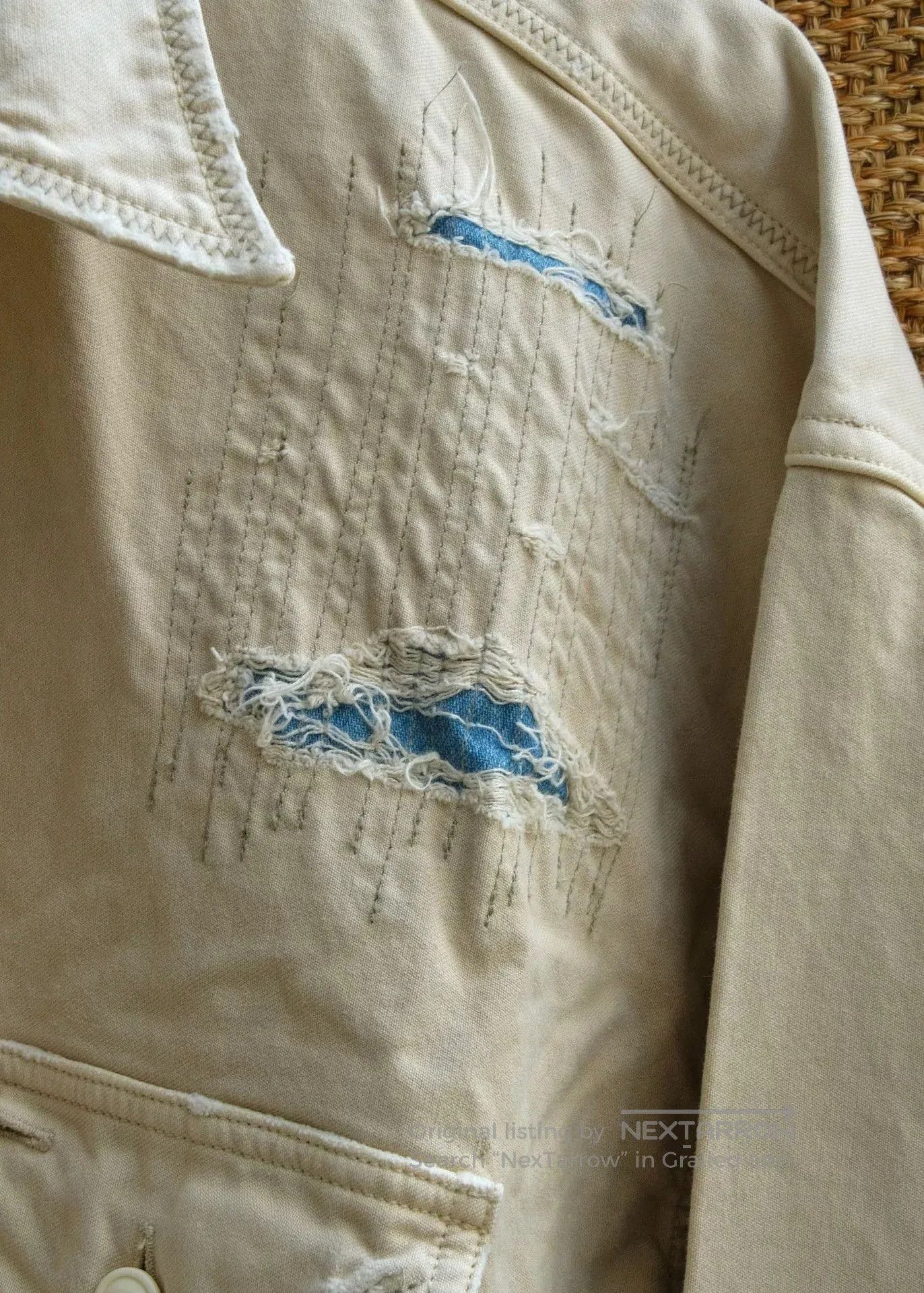 Visvim visvim grand crash distressed shirt. Size US M / EU 48-50 / 2 - 2 Thumbnail