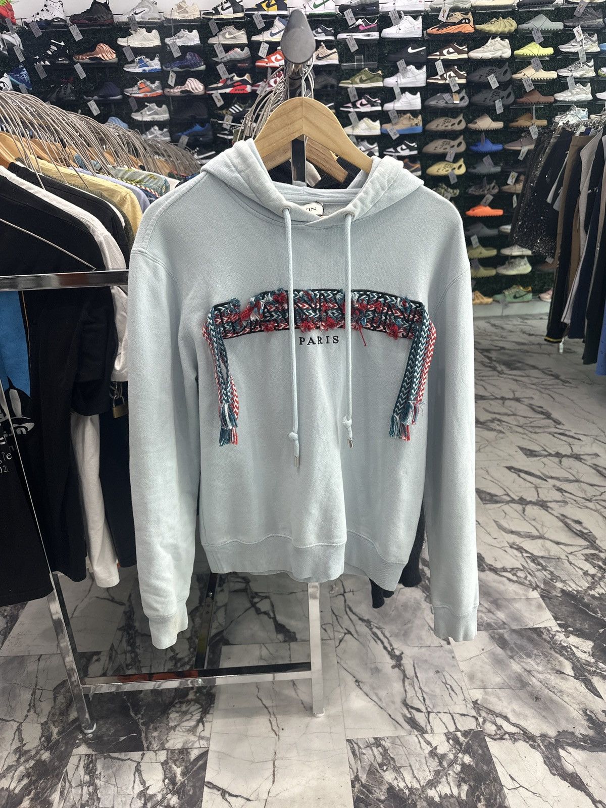 Lanvin Lanvin Embroidered Hoodie Size US M / EU 48-50 / 2 - 1 Thumbnail