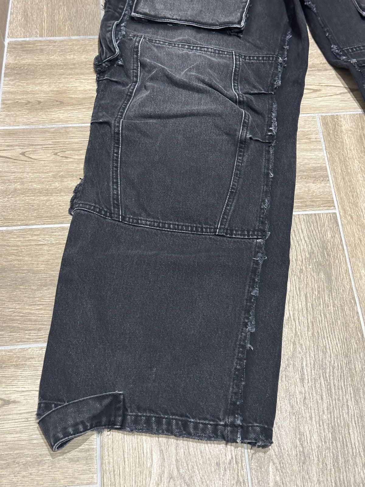 Ojardorf Ojardorf Black Cargo Denim Size US 30 / EU 46 - 3 Thumbnail