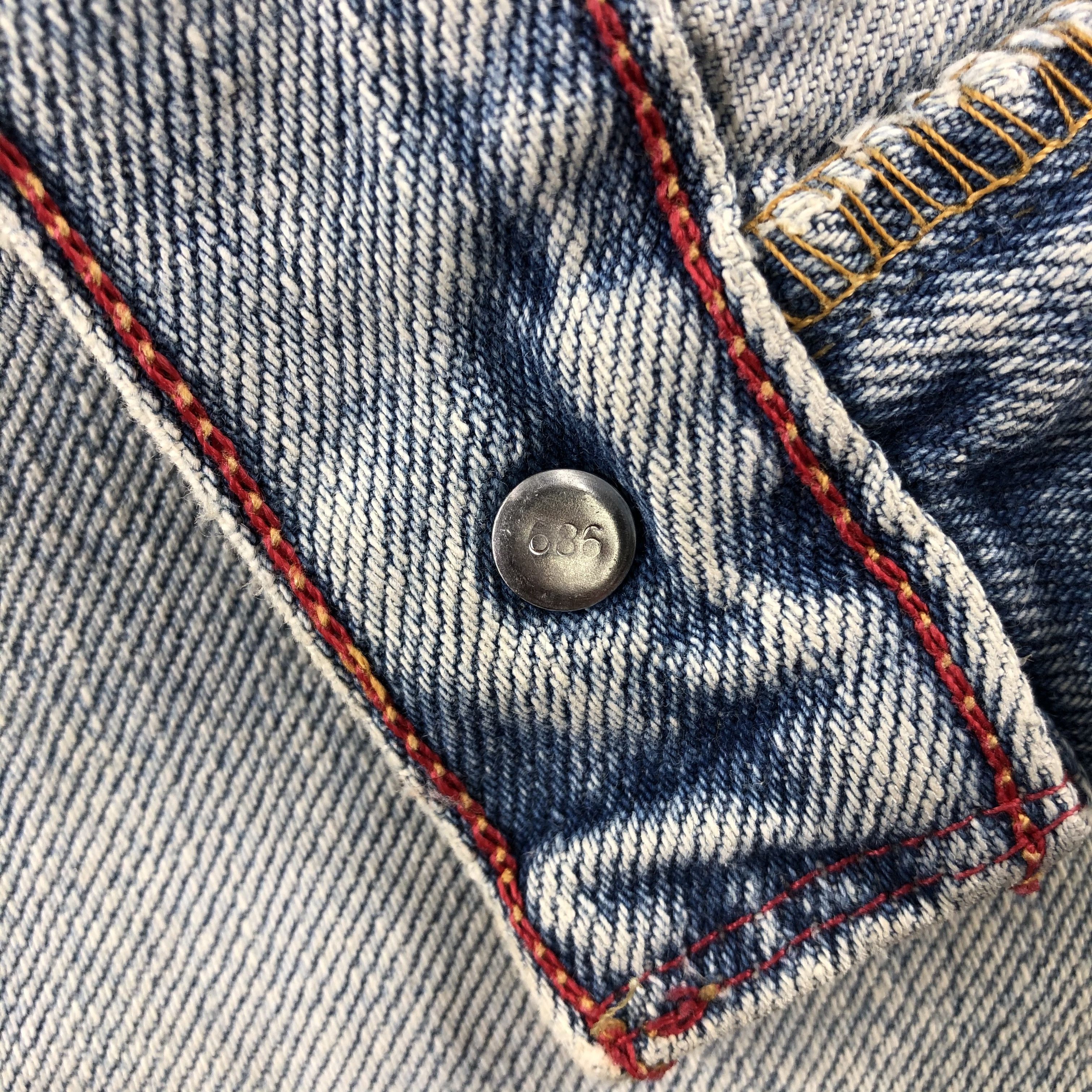 Levi's Vintage Light Wash Levis 550 Jeans-J2463 Size US 32 / EU 48 - 9 Thumbnail