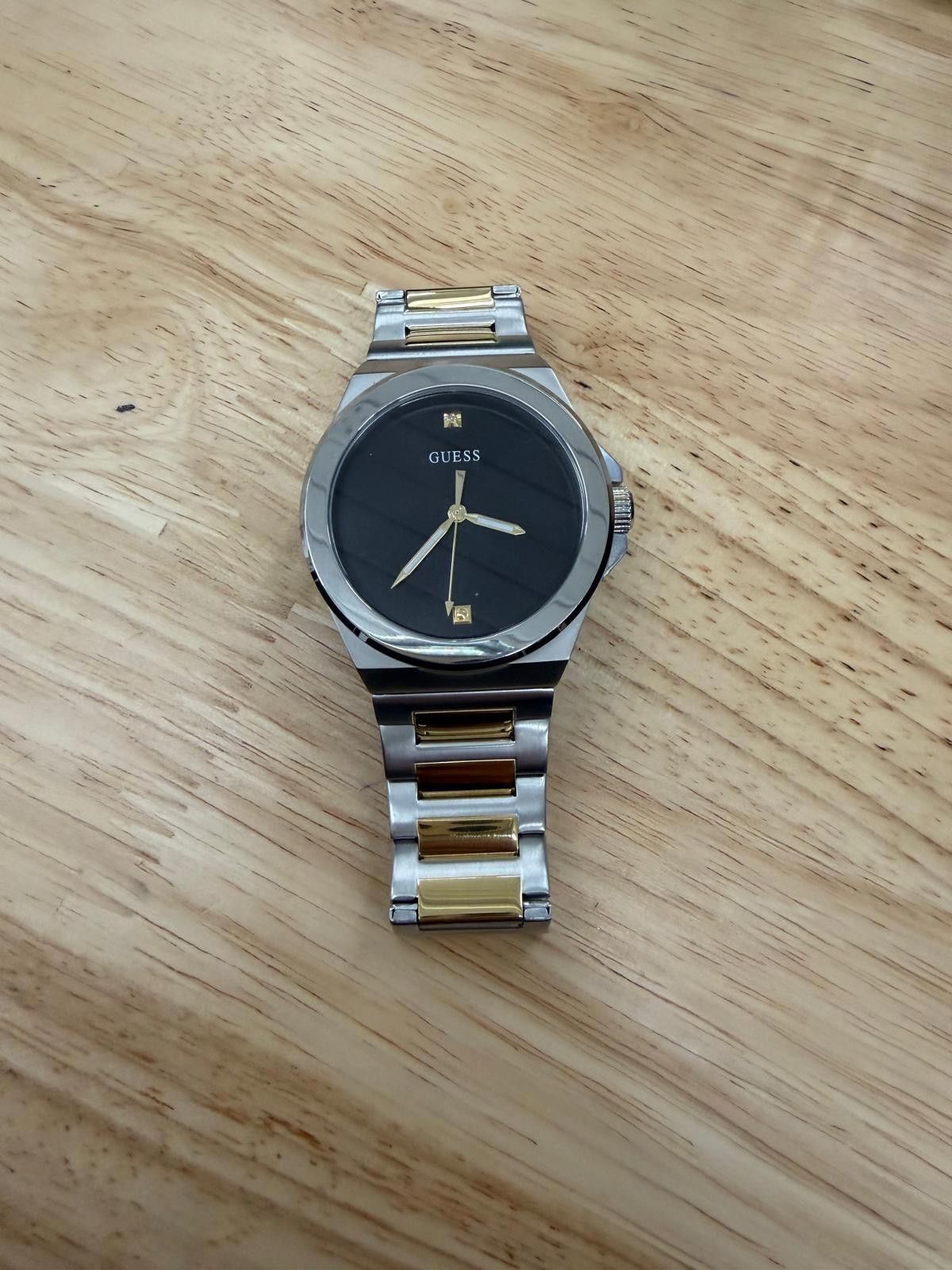 Guess Guess Men's Wristwatch Vinyl GW0833G3 Stainless Steel Size ONE SIZE - 5 Thumbnail