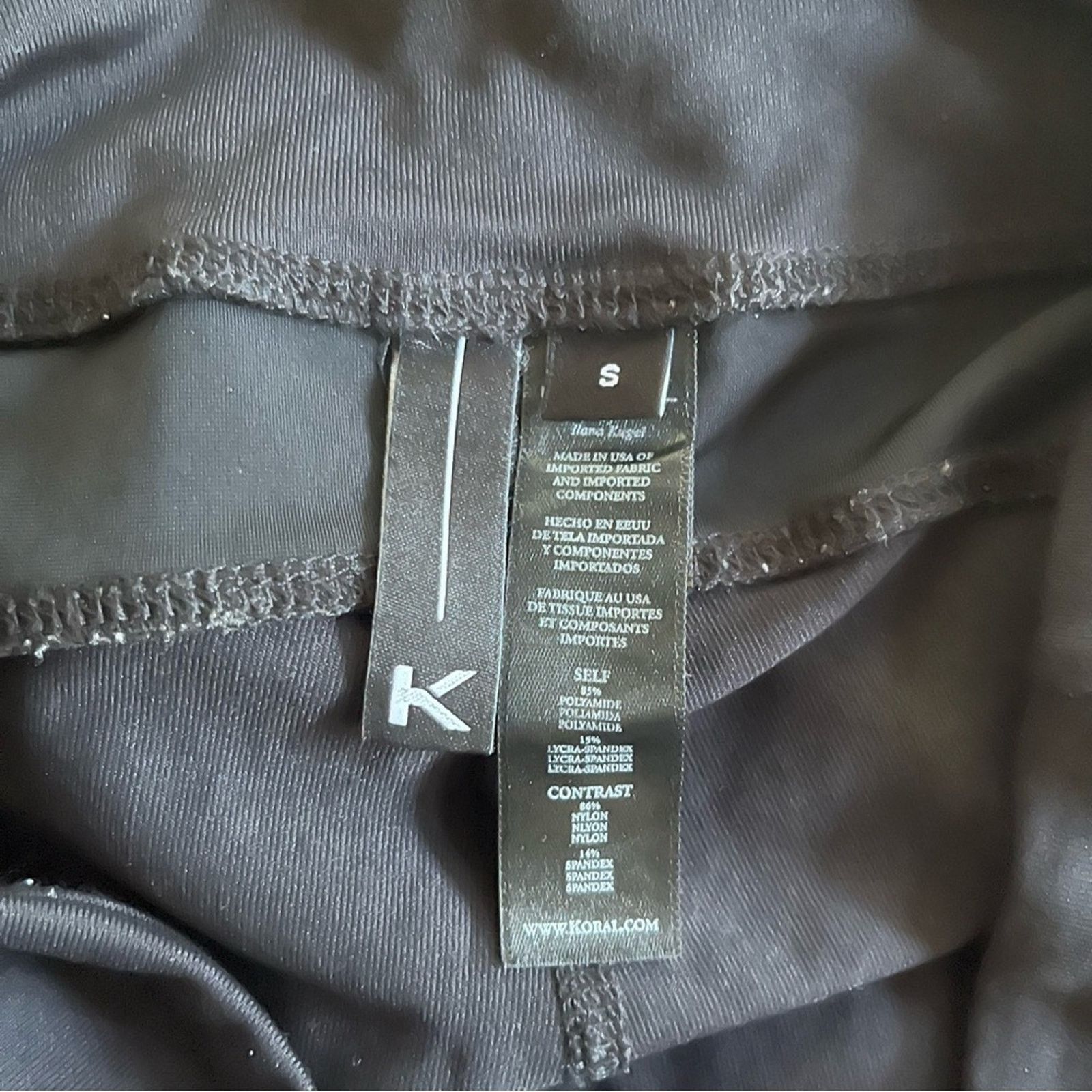 Other Koral Lustrous Metallic Shine Moto Legging Women’s Size S Size 25" / US 0 / IT 36 - 9 Thumbnail