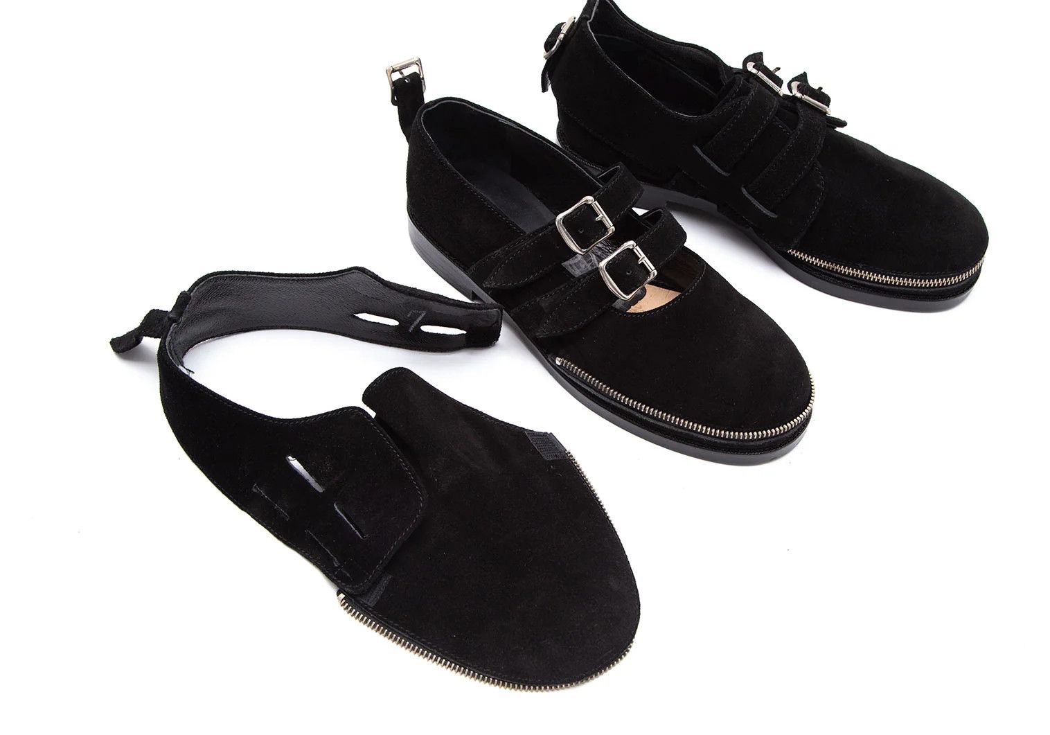 Yohji Yamamoto Yohji Yamamoto Suede Belt Cover Design Shoes Size US 9 / EU 42 - 11 Thumbnail