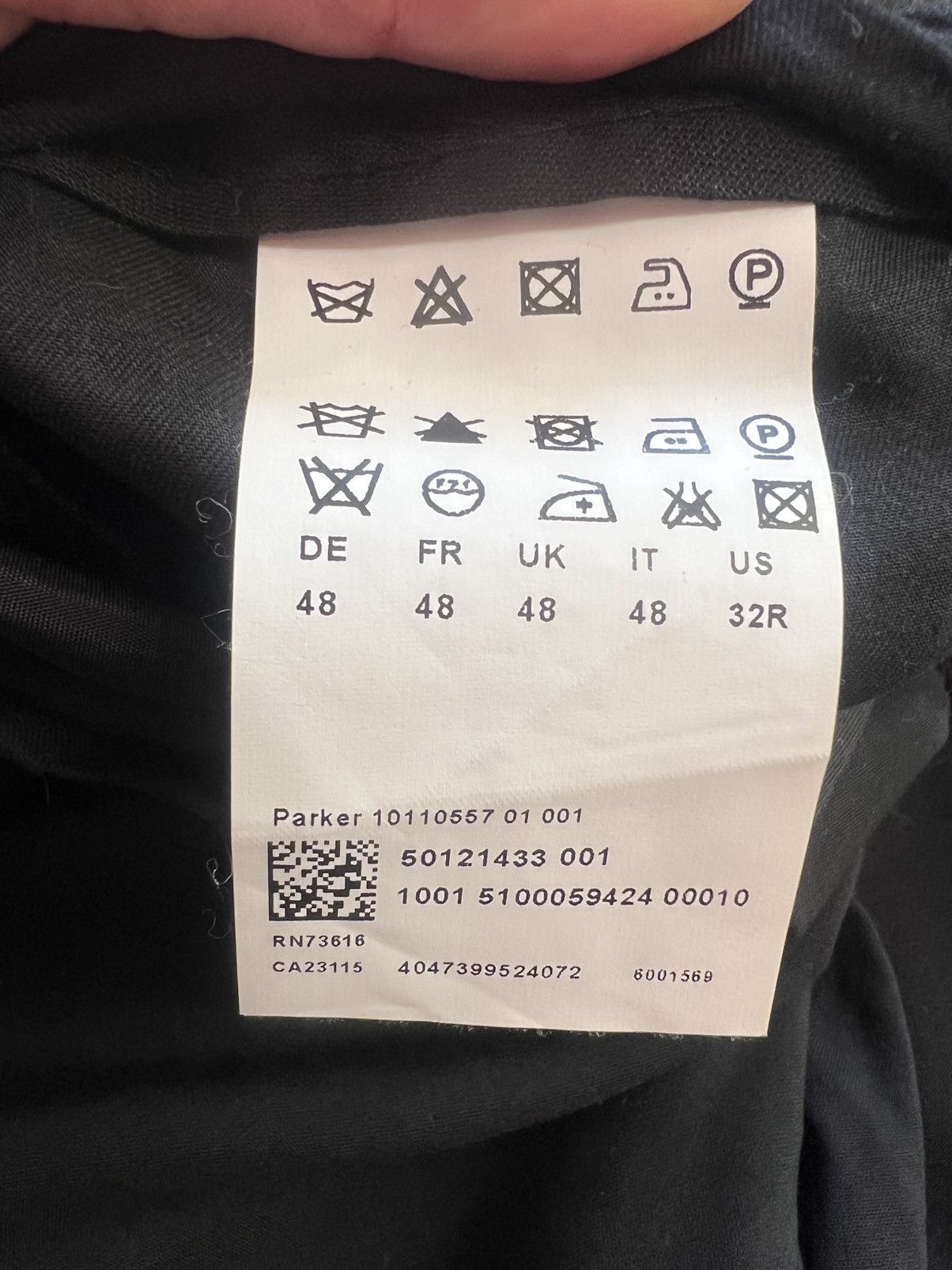 Hugo Boss Hugo Boss “Parker” Wool Trousers – Size 32 Size 48R - 9 Thumbnail