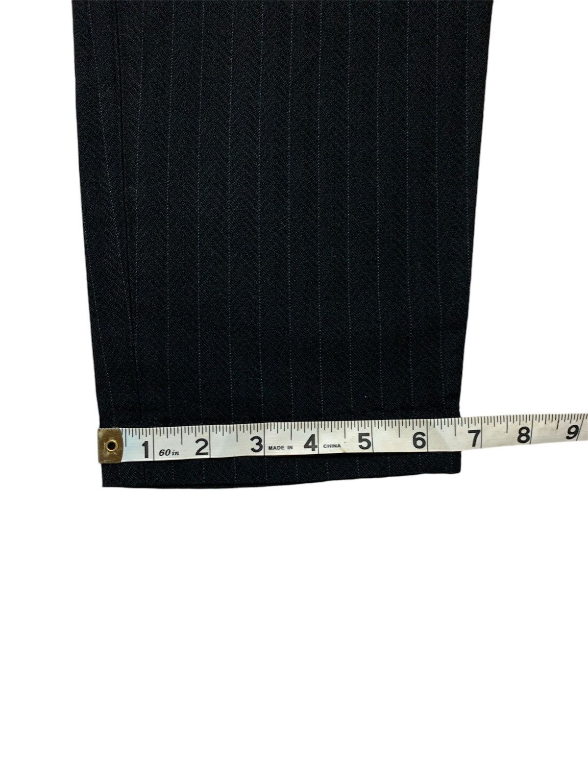 Comme des Garcons × Designer × Japanese Brand Comme des garcons Striped trousers wool pants Size US 30 / EU 46 - 3 Thumbnail