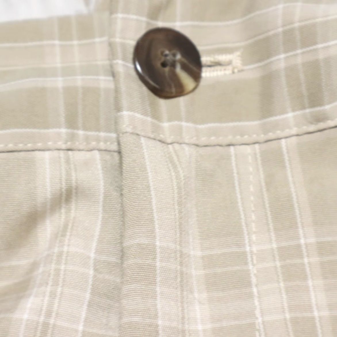 Adidas Adidas Golf Shorts Men 34 Brown Plaid Polyester Stretch Casual Regular Fit Sh Size US 34 / EU 50 - 7 Thumbnail