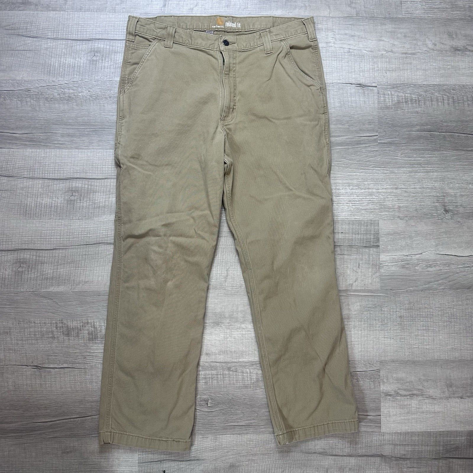 Carhartt Carhartt Pants Mens 38x32 Rigby Rugged Flex Canvas Relaxed Size US 38 / EU 54 - 1 Thumbnail