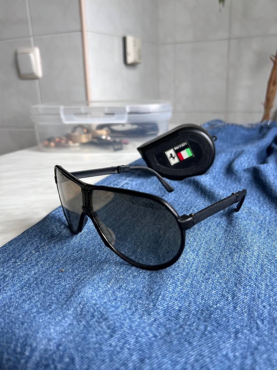 Vintage Rare Retro Racing Ferrari Transformer vintage sunglasses 80s Size ONE SIZE - 6 Thumbnail