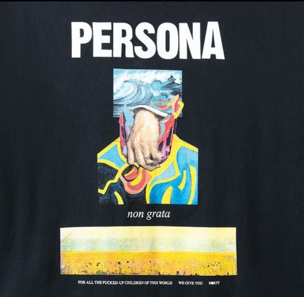 Rokit Rokit The Welcome Persona Non Grata Fu**ed Up T-shirt Size US M / EU 48-50 / 2 - 2 Thumbnail