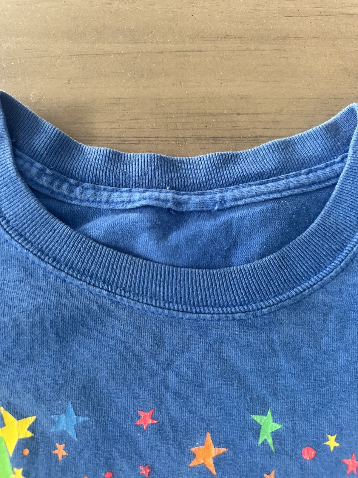 Vintage Med/L 2002 Hersheys Chocolate World Blue T-Shirt No Size Tag Size US L / EU 52-54 / 3 - 8 Thumbnail