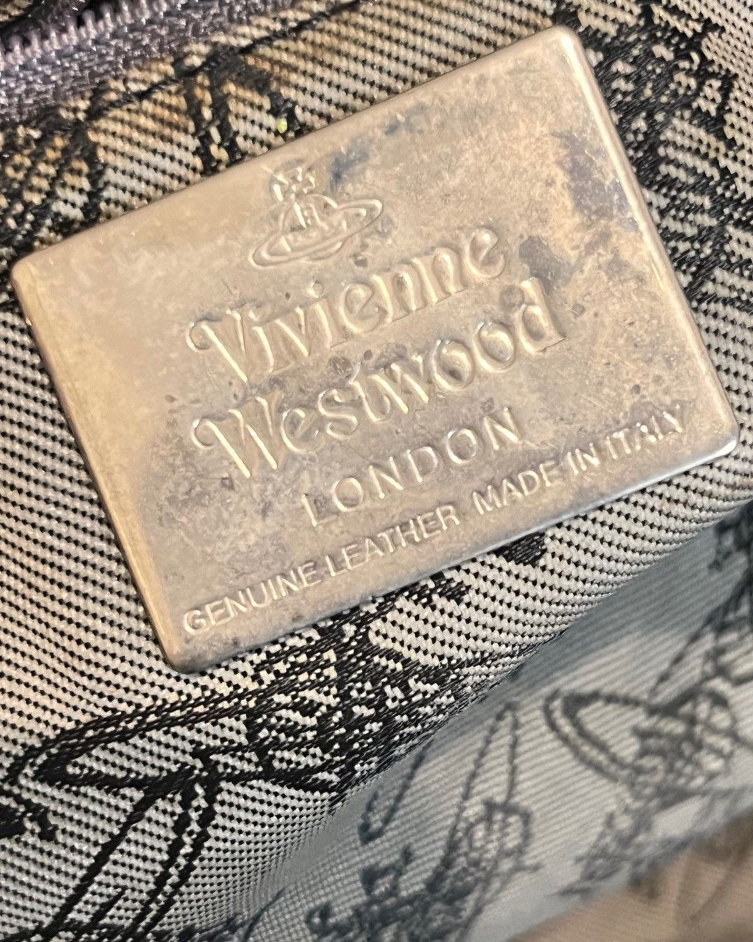 Vintage × Vivienne Westwood Vivienne Westwood Distressed Weekender Bag Size ONE SIZE - 12 Thumbnail