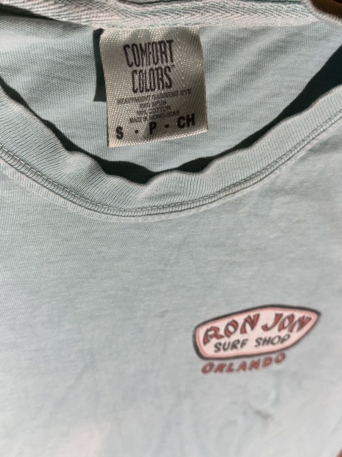 Ron Jon Surf Shop Ron Jon Light Blue Surf Shop Tee Orlando Size US M / EU 48-50 / 2 - 2 Thumbnail