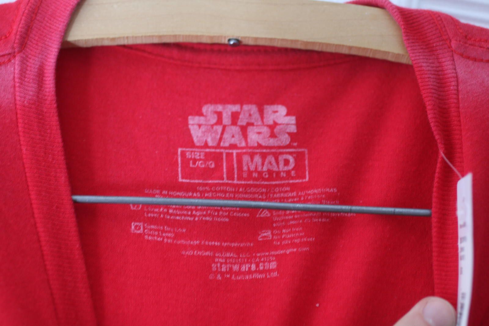 Star Wars Star Wars Graphic T-Shirt with Darth Maul Print L MAD Engine Size ONE SIZE - 10 Thumbnail