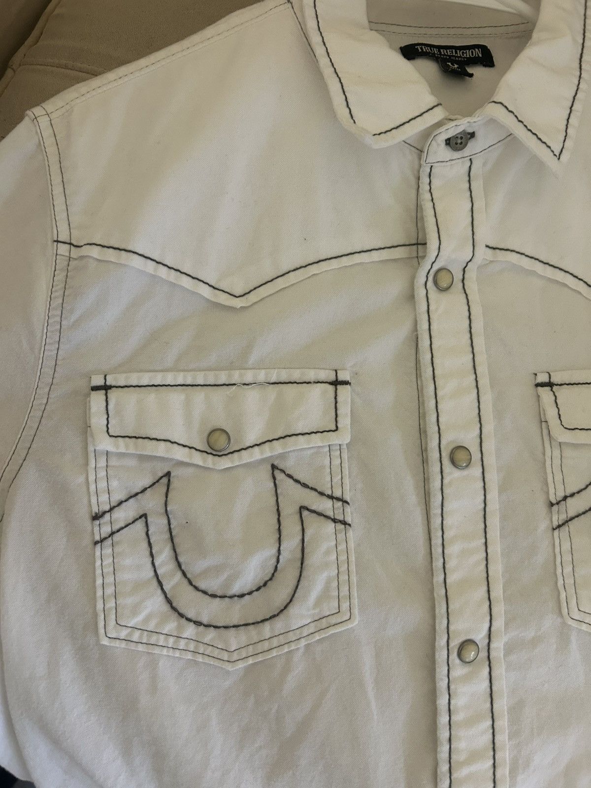 True Religion True Religion Longsleeve button up White Size US M / EU 48-50 / 2 - 5 Thumbnail