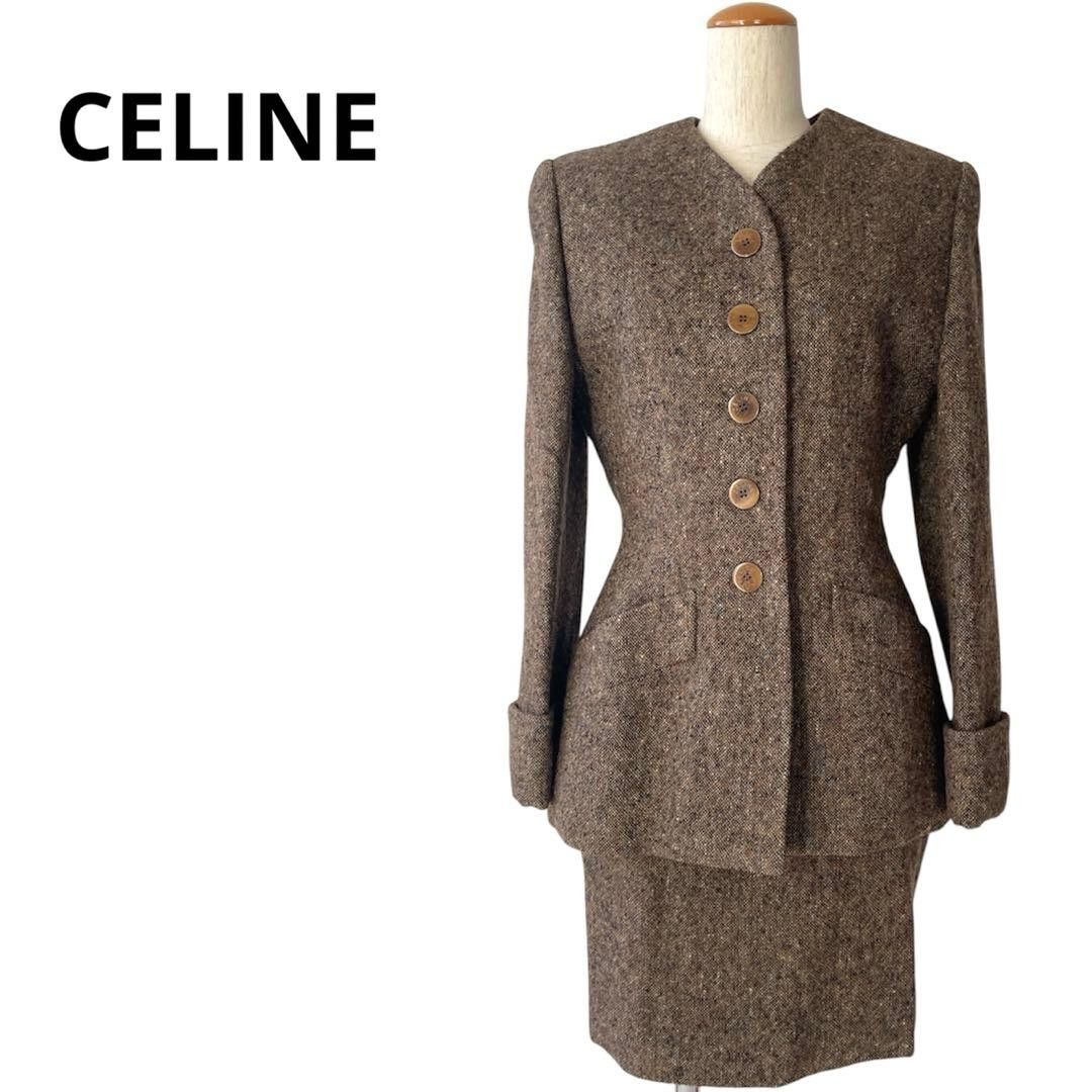 Celine Celine Paris Wool Tweed Coat Jacket Size S / US 4 / IT 40 - 17 Thumbnail