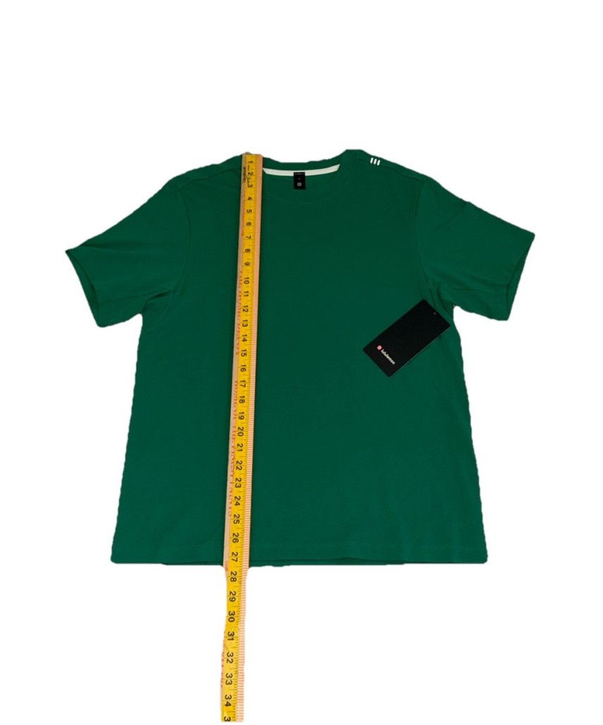 Lululemon LULULEMON ZEROED IN SHORT SLEEVE RACERWAY GREEN SIZE MEDIUM Size US M / EU 48-50 / 2 - 3 Thumbnail