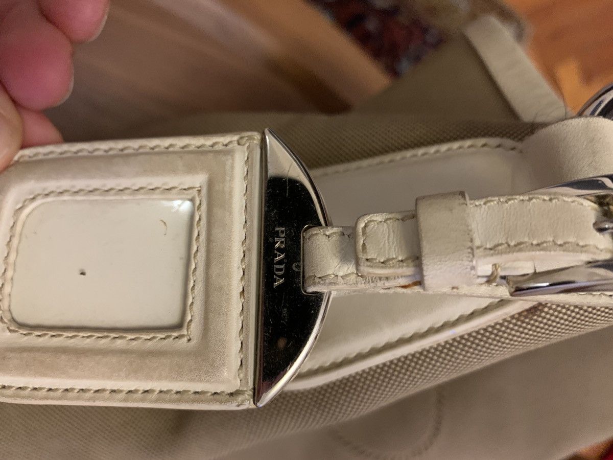 Prada Prada jacquard logo bag Size ONE SIZE - 7 Thumbnail