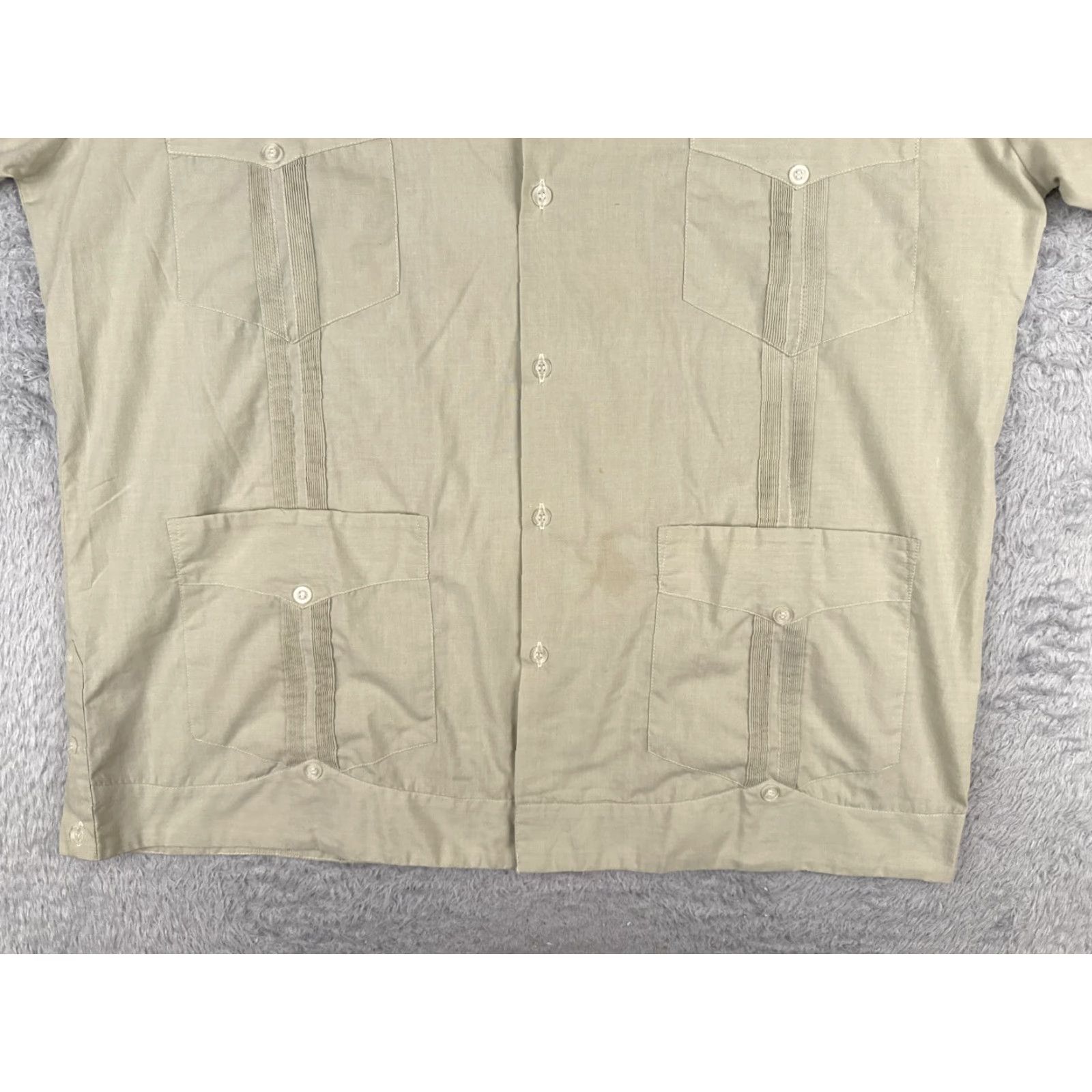Vintage Maya Real Kukulan Shirt Adult XL Green 4 Pocket Polyester Blend Button-Up Short Sleeve Hawaiian Aloha Beach Vacation Resort Mens Size US XL / EU 56 / 4 - 5 Thumbnail