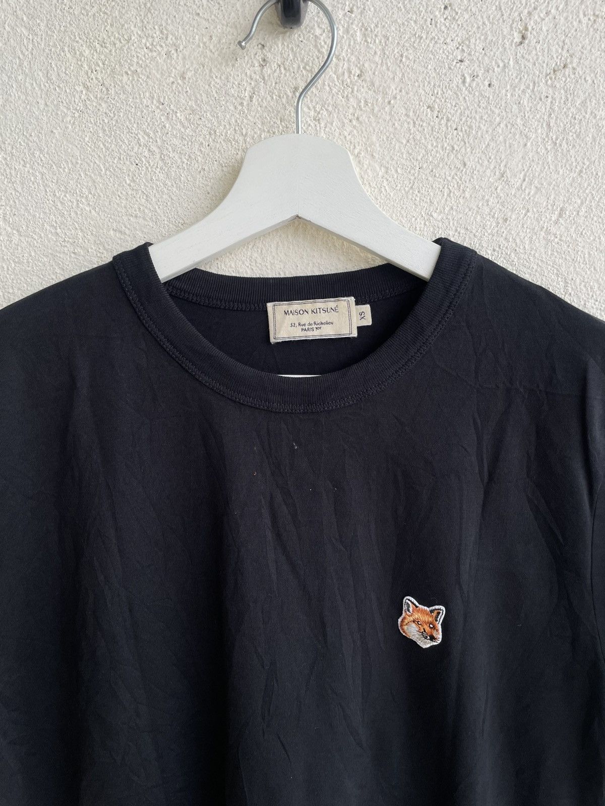 Japanese Brand 2000s Maison Kitsune T-shirt Embroidery Iconic Logo Y2K CDG Size US M / EU 48-50 / 2 - 2 Thumbnail