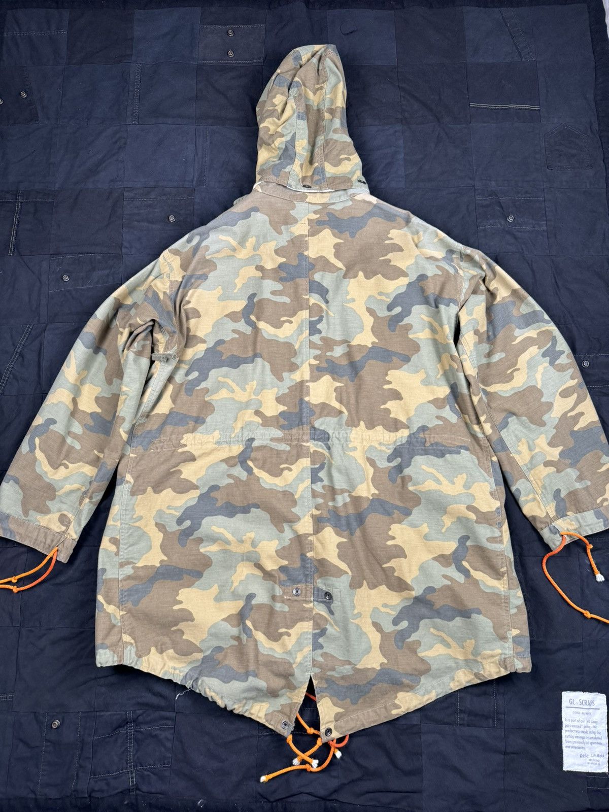 Greg Lauren Camo Fishtail Parka Size US L / EU 52-54 / 3 - 4 Thumbnail