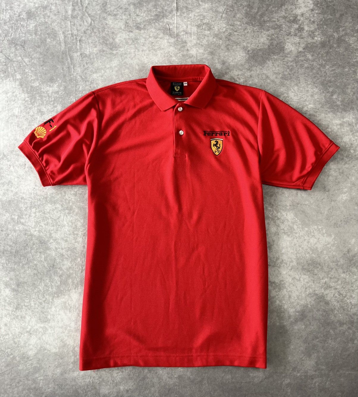 Ferrari Ferrari Team Big Logo Polo Shirt XXL Size F1 Size US XXL / EU 58 / 5 - 1 Thumbnail