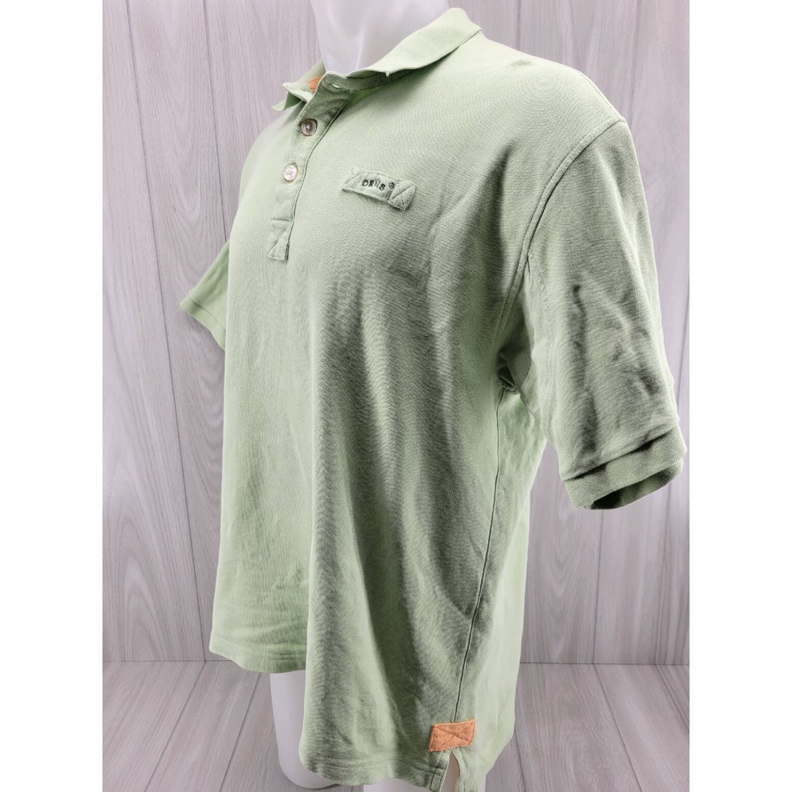 Orvis Orvis Signature Polo Shirt Mens Large Green Short Sleeve Cotton LRG Utility Loop Size US L / EU 52-54 / 3 - 2 Thumbnail