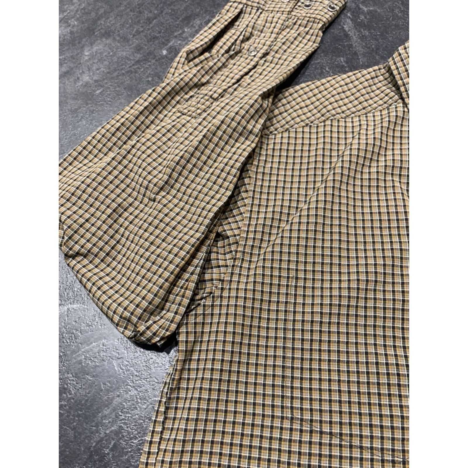 ExOfficio Exofficio Button-Up Shirt Mens Medium Brown Plaid Lightweight Outdoor Fishing Hiking Size US M / EU 48-50 / 2 - 6 Thumbnail