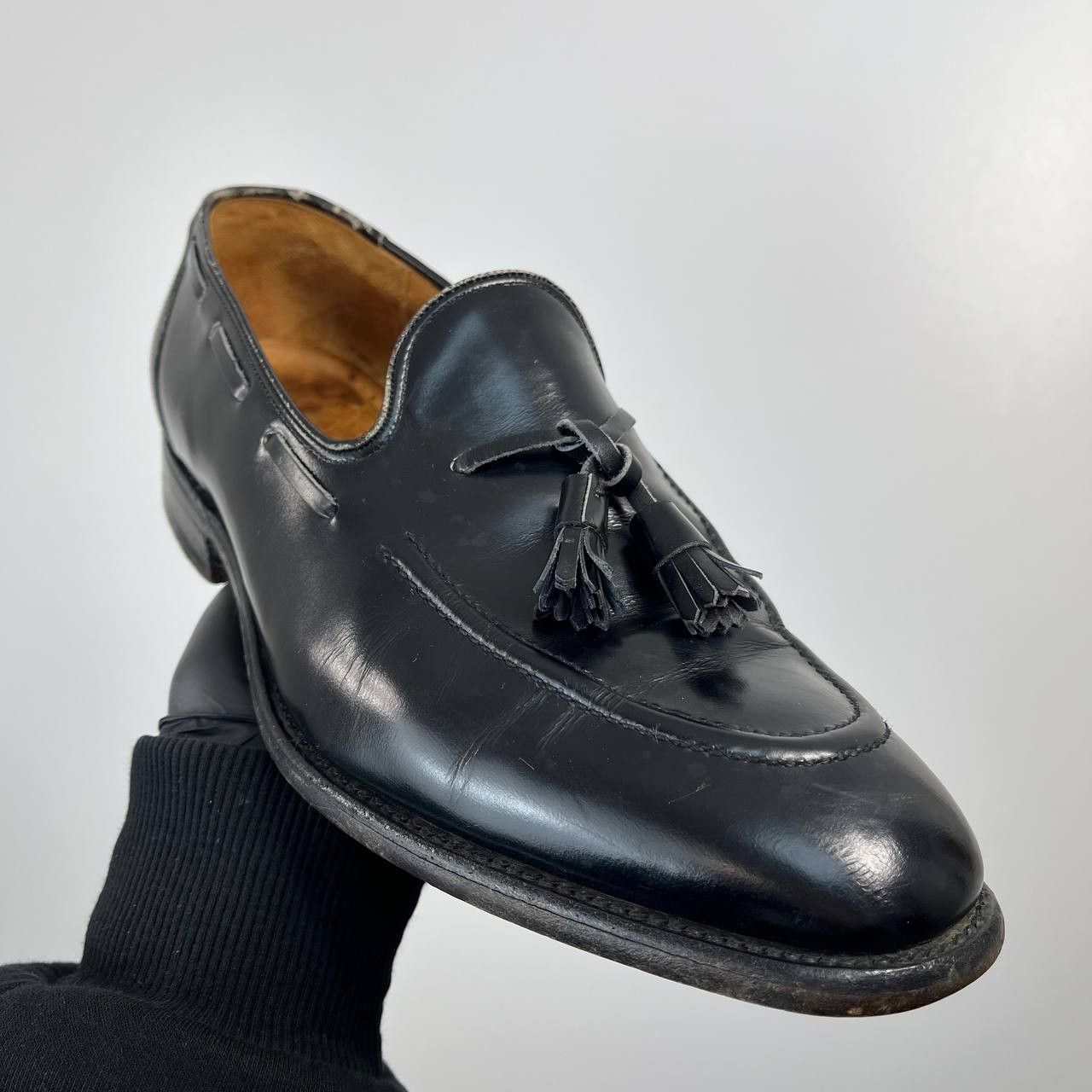 Church's Church’s Custom Grade Tassel Loafers Mens Leather Size 8 Size US 8 / EU 41 - 5 Thumbnail