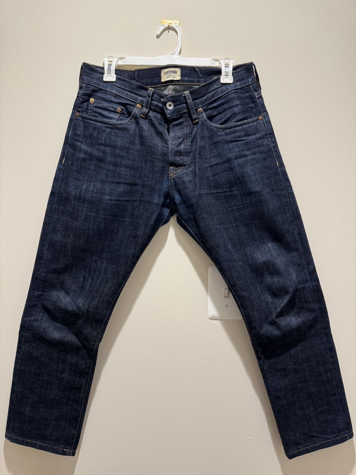C.O.F. Studio COF Studios M3 Tapered 13oz Denim Size 30x26 Size US 30 / EU 46 - 1 Thumbnail