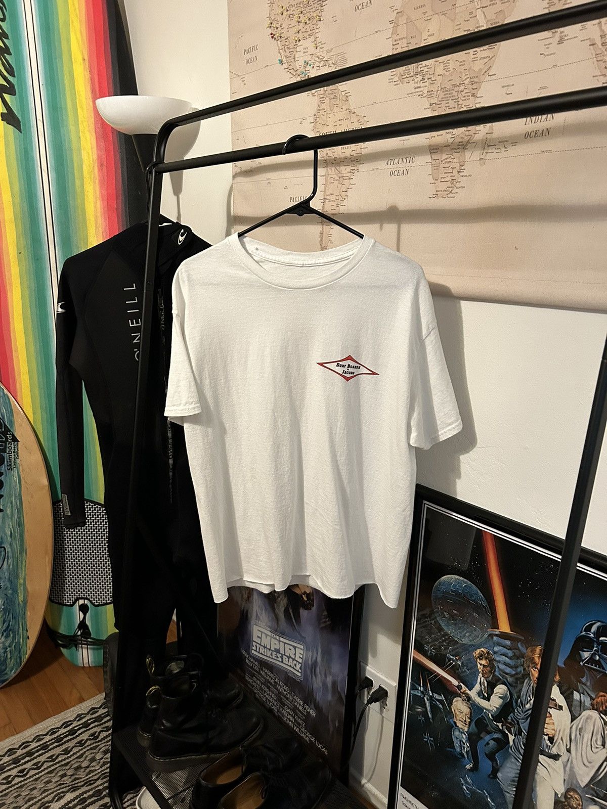 Vintage Jacobs Surfboards Tee - L Size US L / EU 52-54 / 3 - 1 Thumbnail